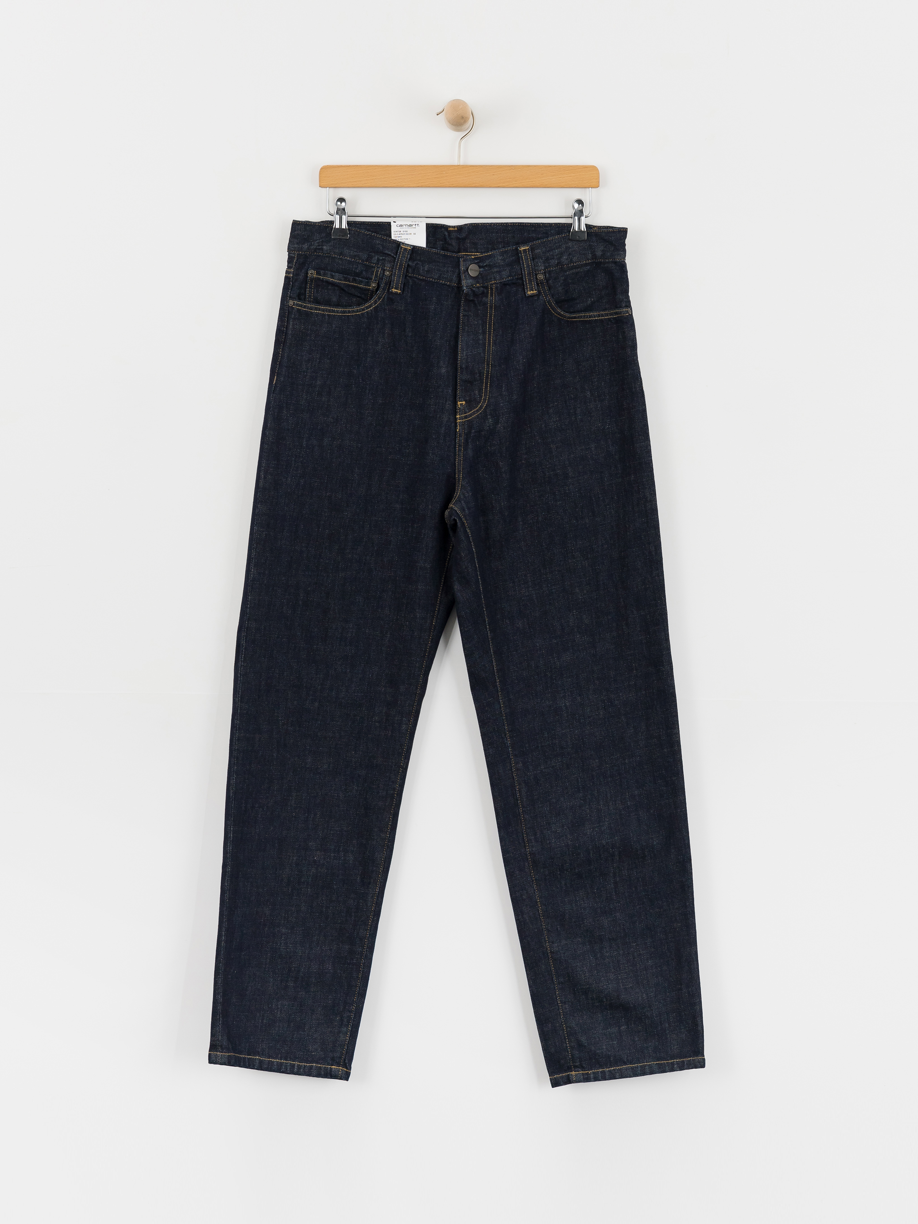 Штани Carhartt WIP Aaron (blue rinsed)