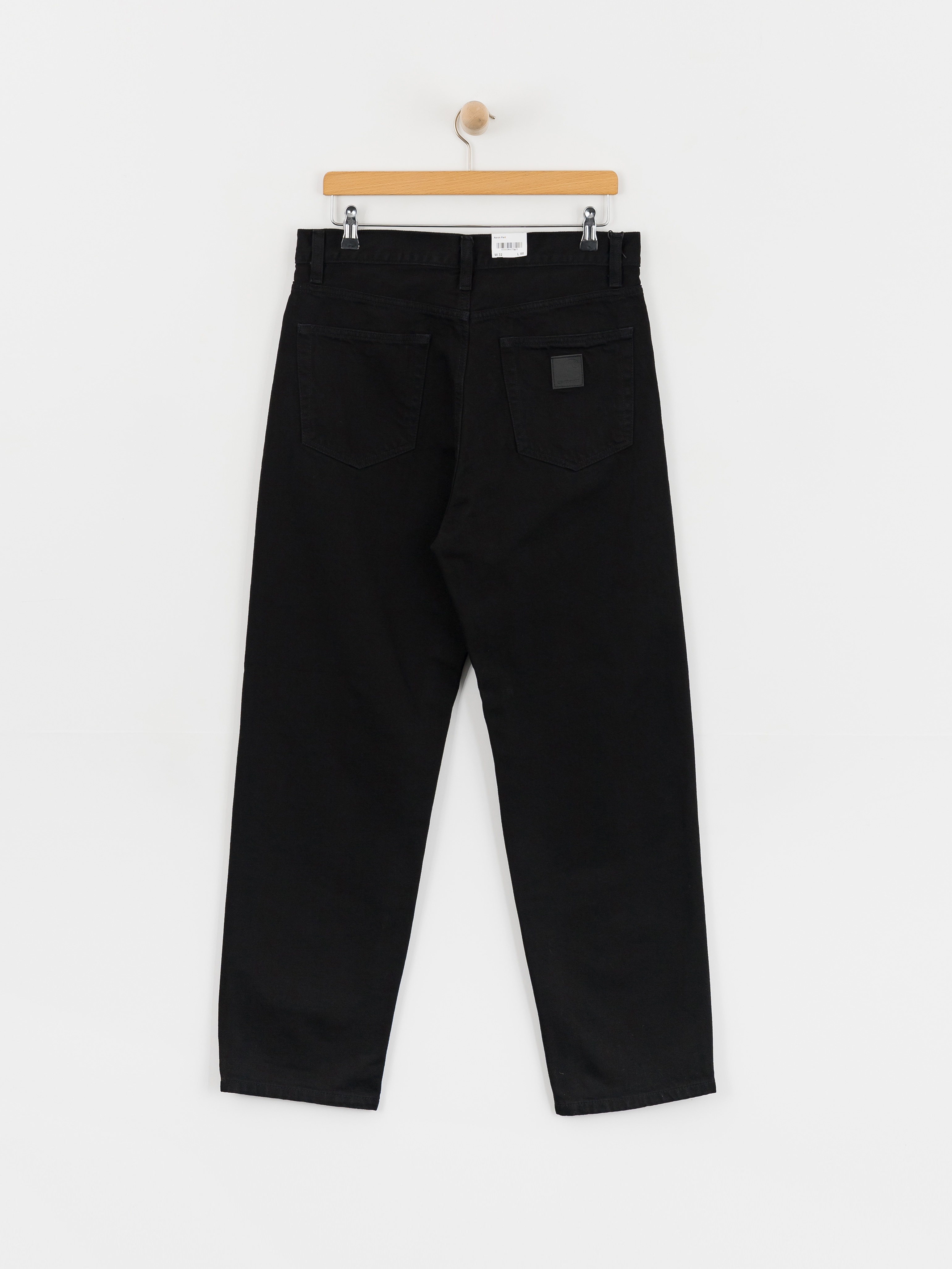 Штани Carhartt WIP Aaron (black rinsed)