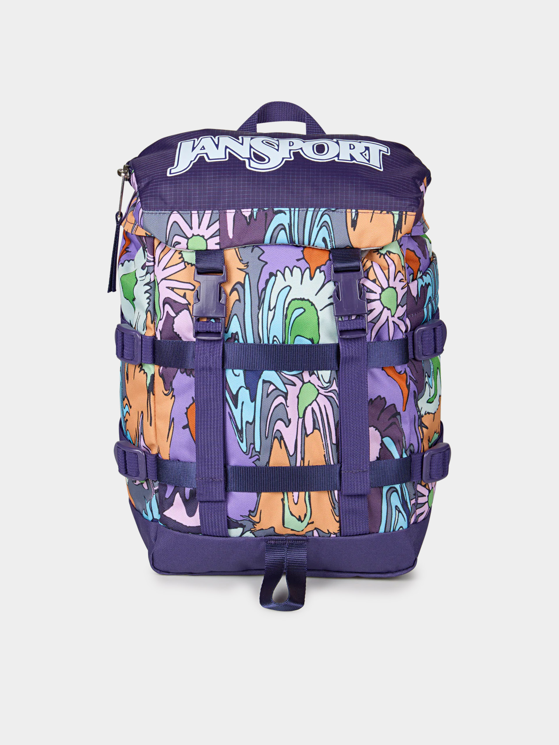 Рюкзак JanSport Mini Skip Pack (melted blooms yellow)
