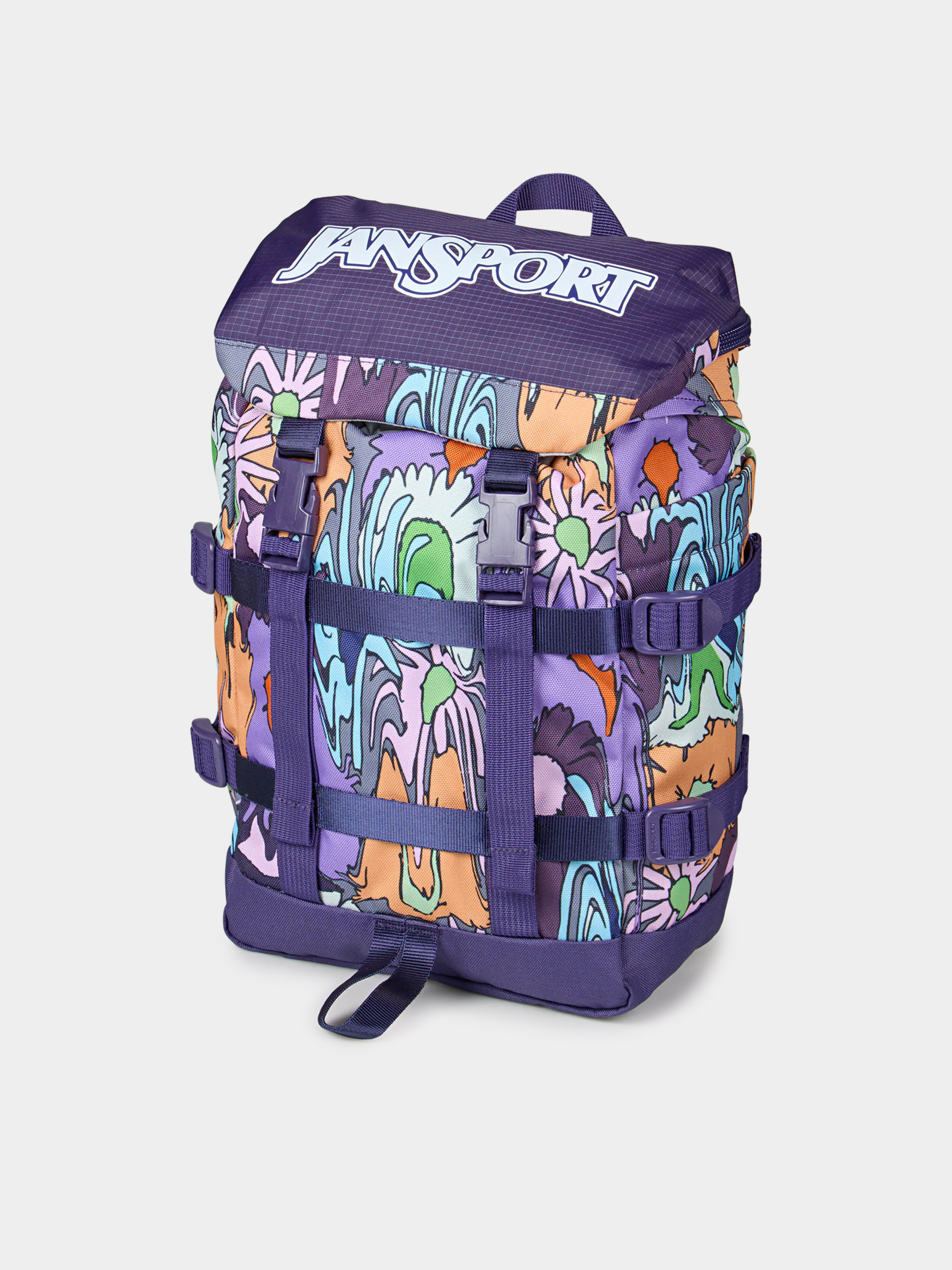 Рюкзак JanSport Mini Skip Pack (melted blooms yellow)