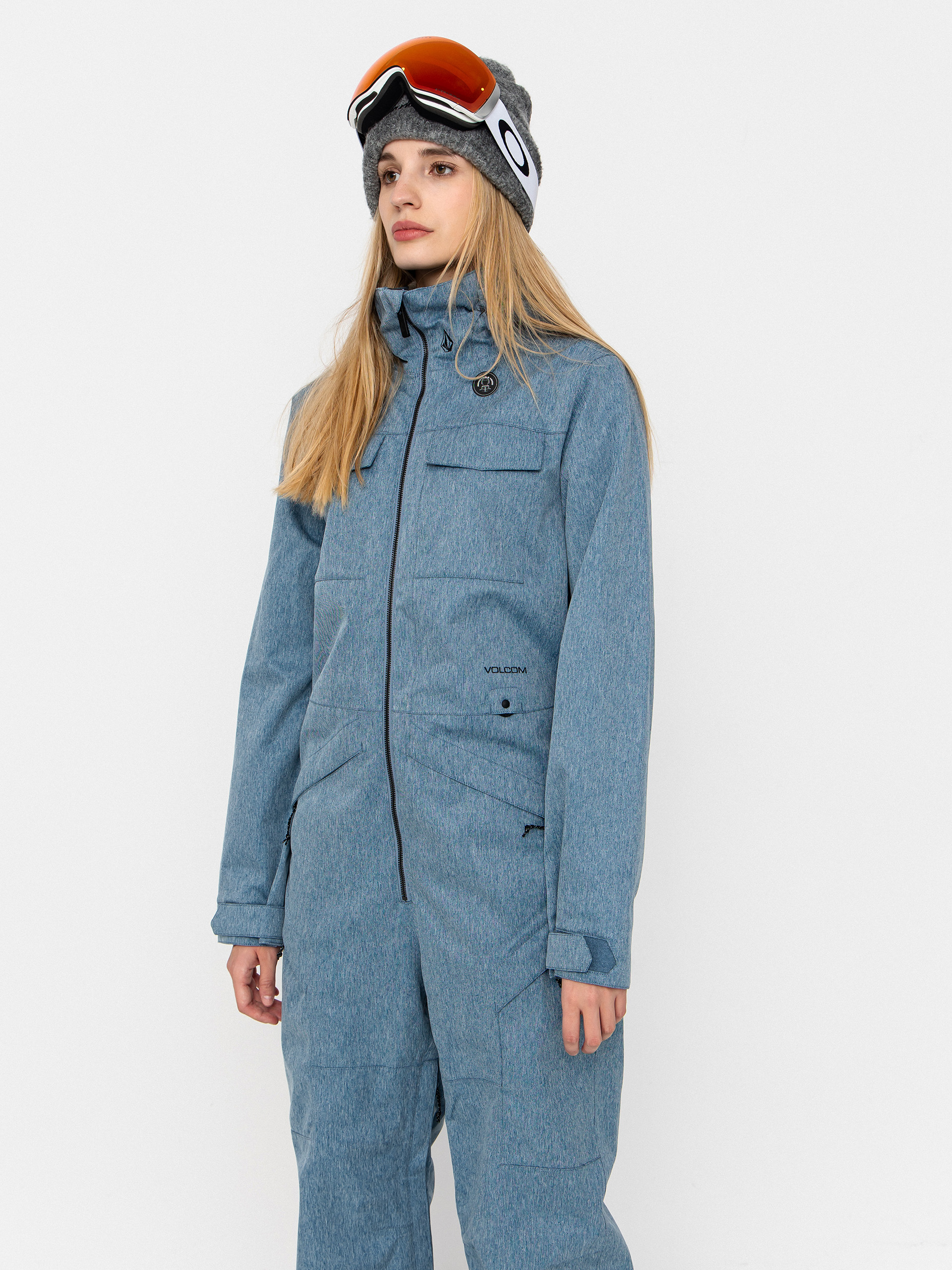 Жіночий  Комбінезон Volcom Shiloh Snow Suit (denim)