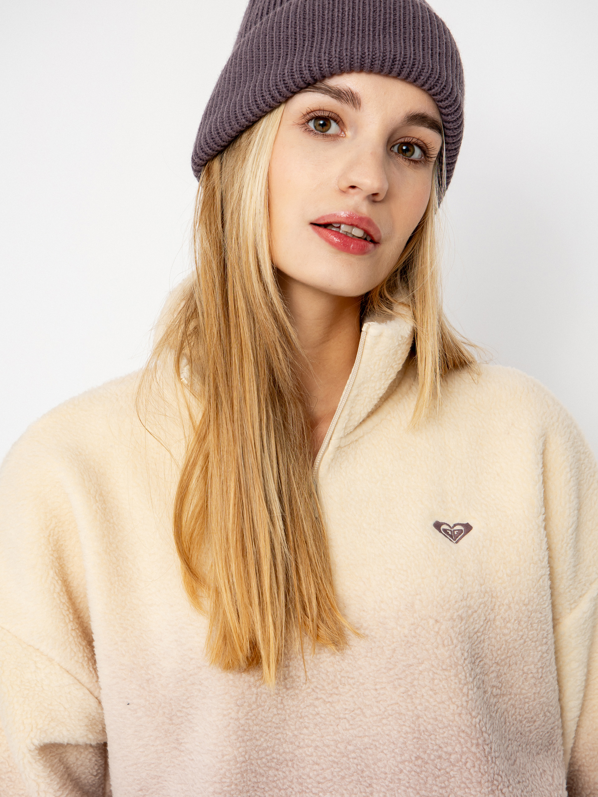 Жіночий Флісовий светр Roxy Live Out Loud Gradient (huckleberry)