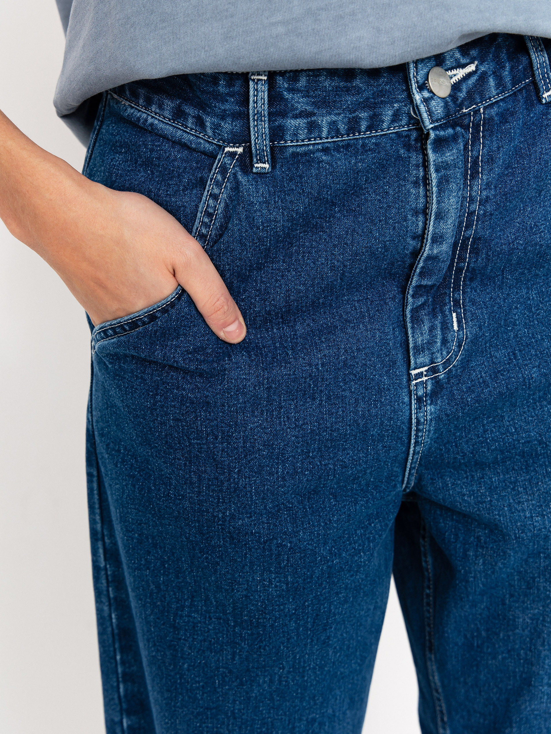 Штани Carhartt WIP Simple Wmn (blue)