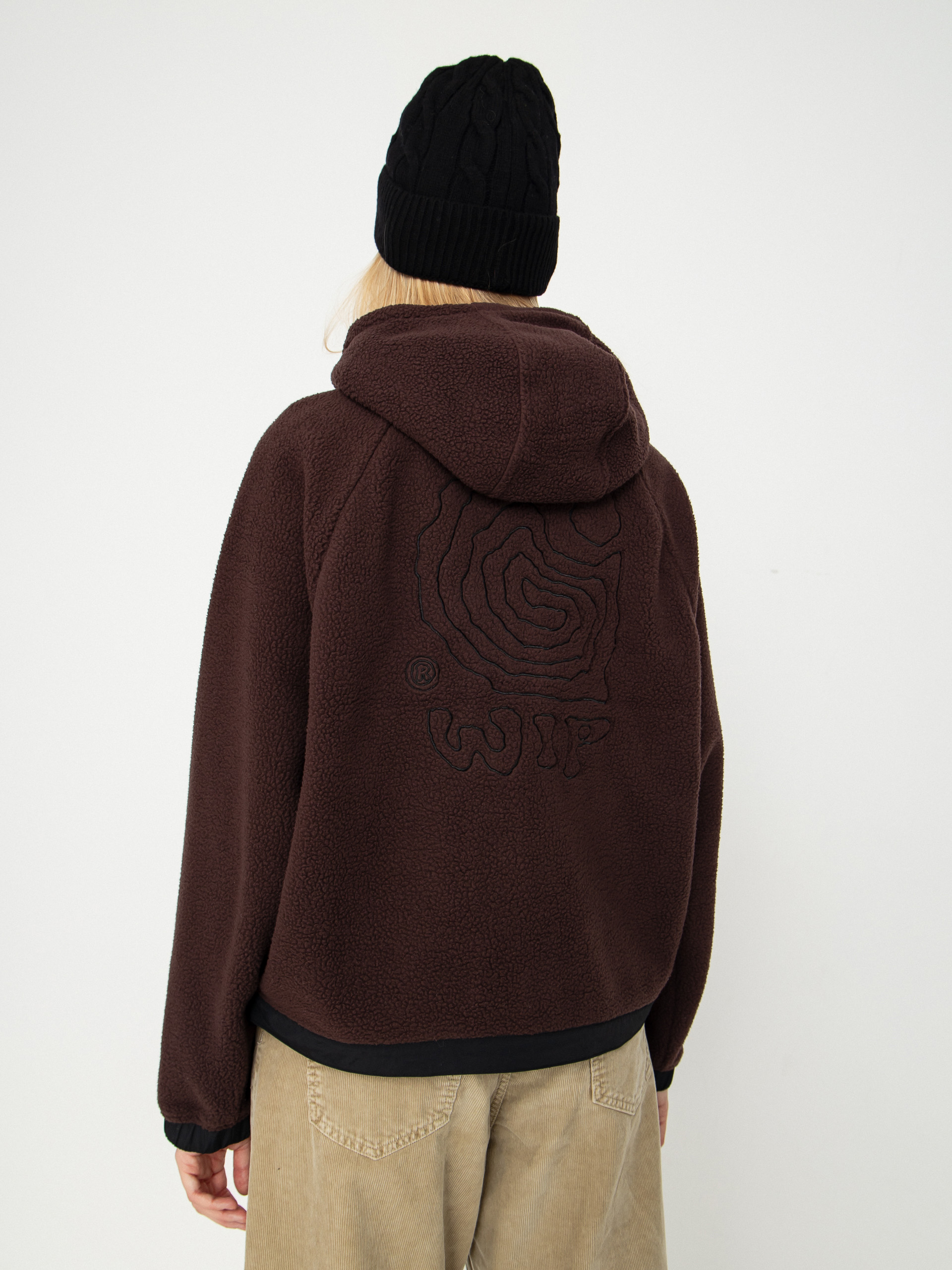 Жіночий Флісовий светр Carhartt WIP Helix (palisander/black)