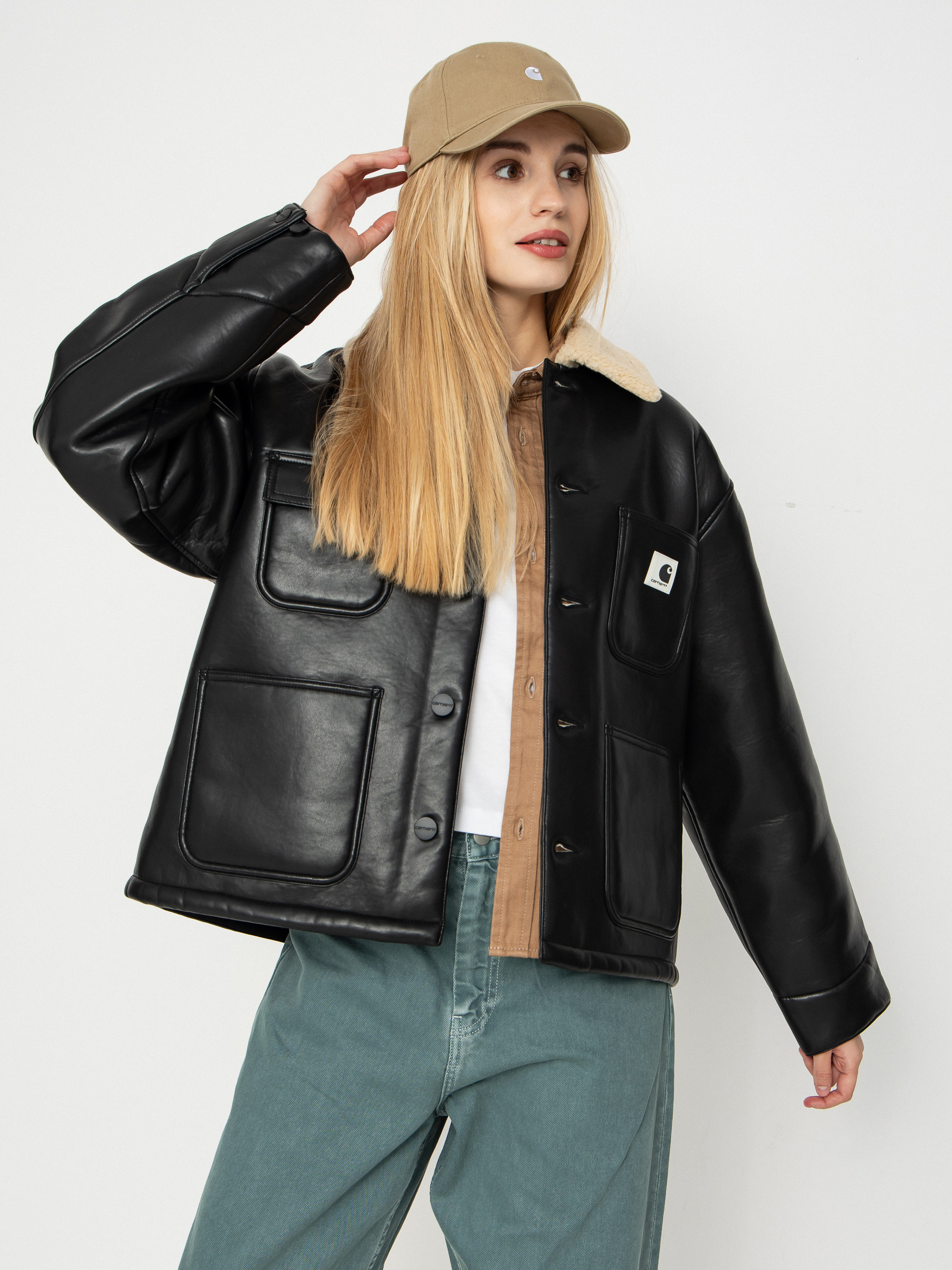 Куртка Carhartt WIP Shepton OG Michigan Coat Wmn (black/natural)