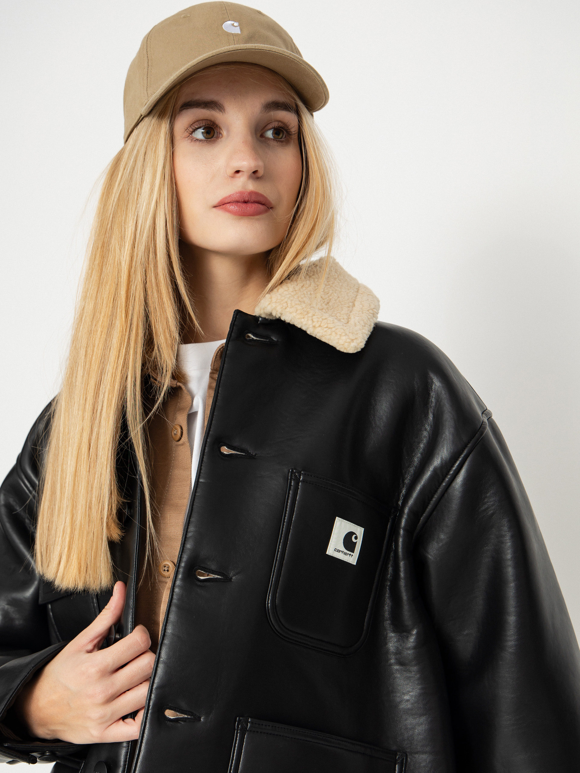Куртка Carhartt WIP Shepton OG Michigan Coat Wmn (black/natural)