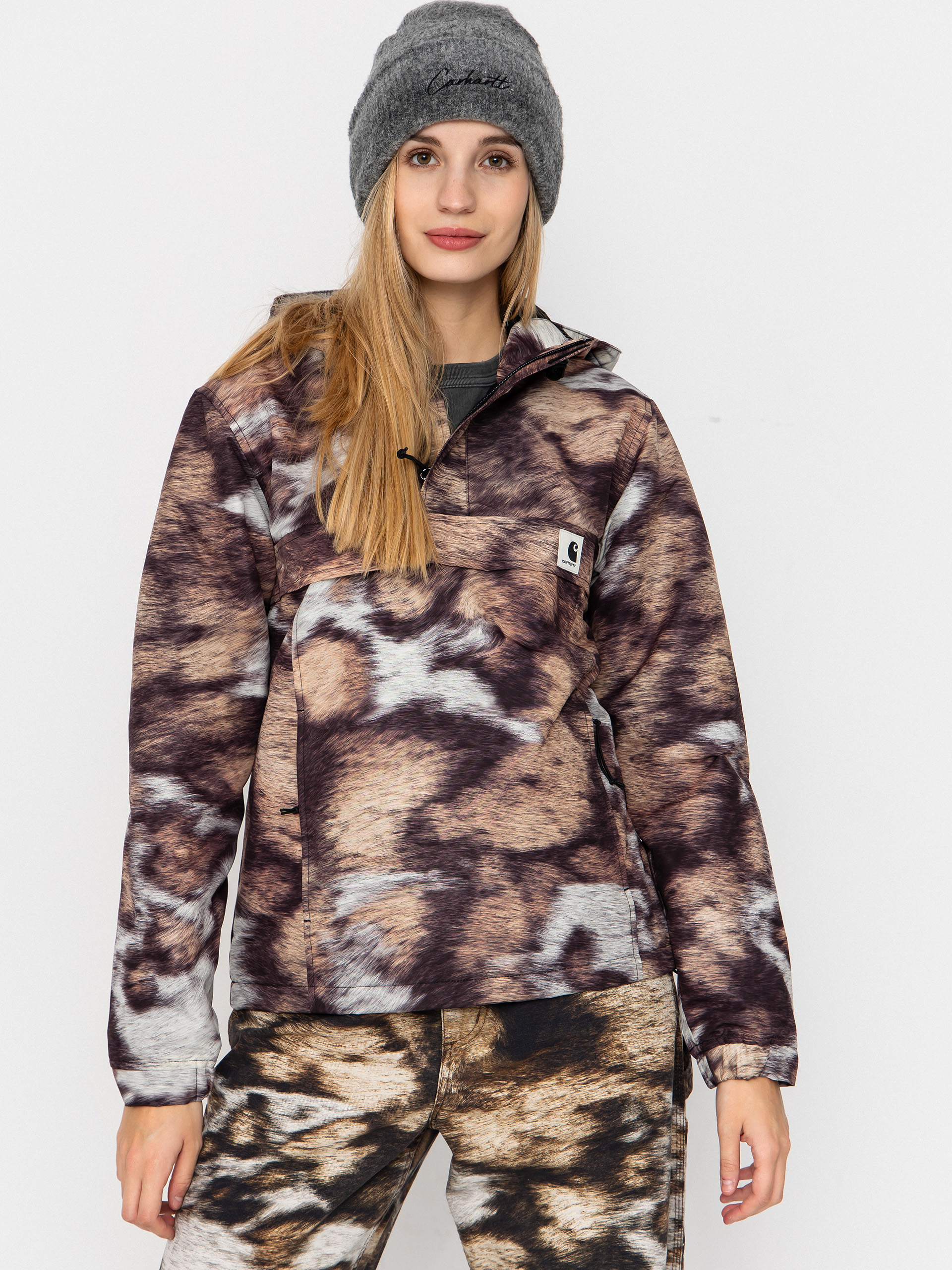 Куртка Carhartt WIP Nimbus Pullover Wmn (wild dog print)