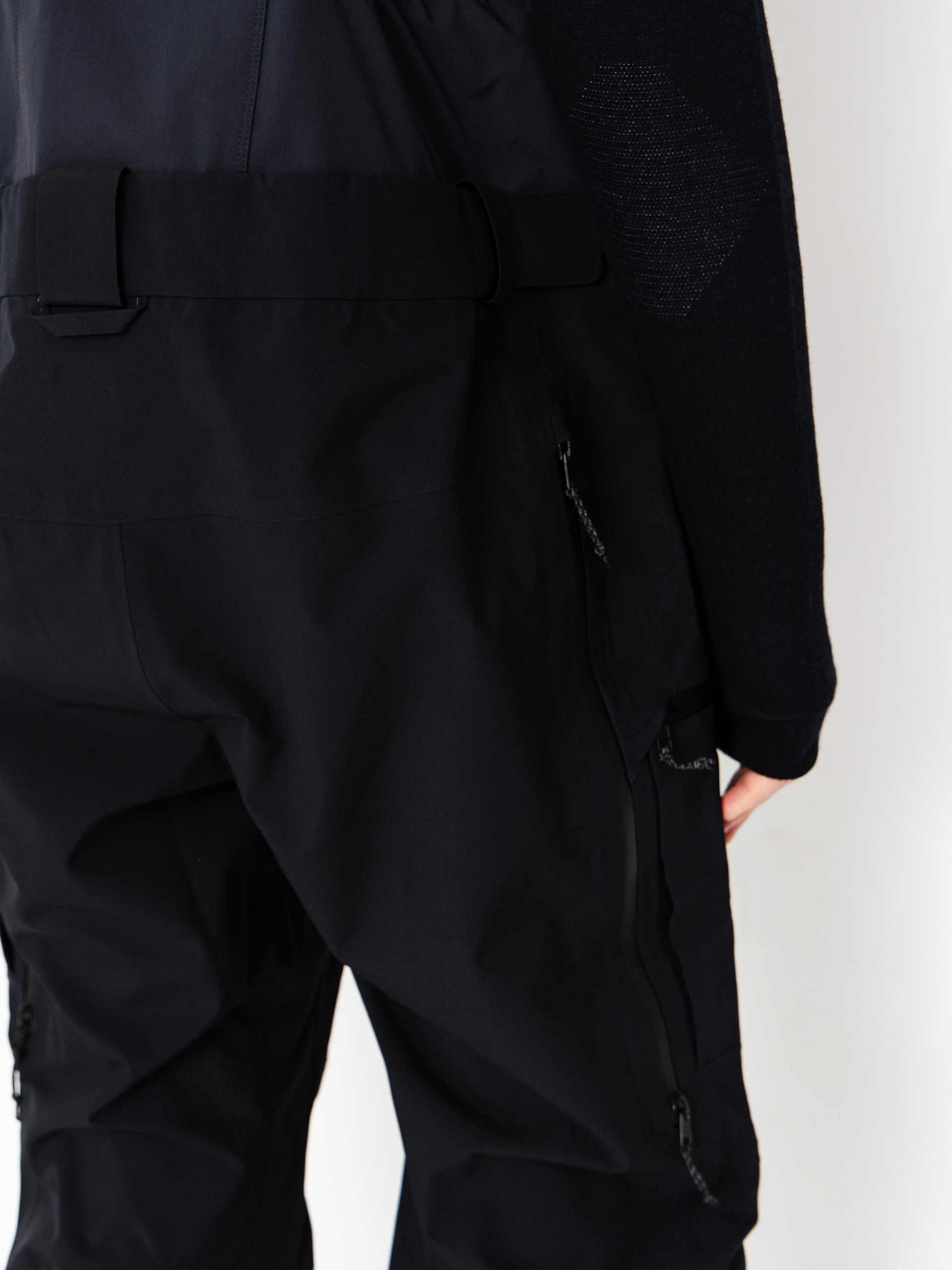 Чоловічі Сноубордичні штани Jones Snowboards Shralpinist Str Rec Bib (stealth black)