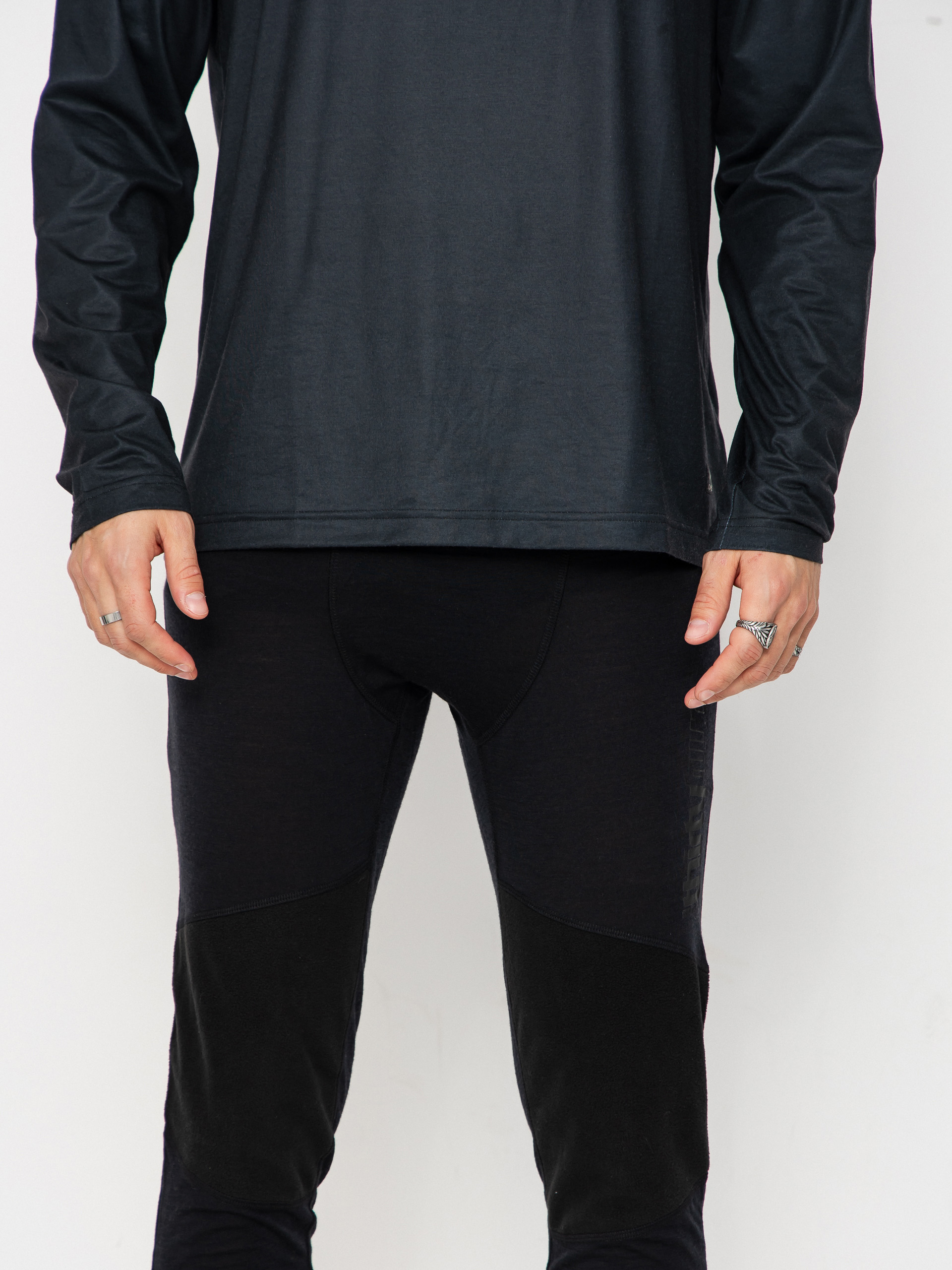 Чоловічі Термолегінси ThirtyTwo Ridelite Merino Knicker (black/black)