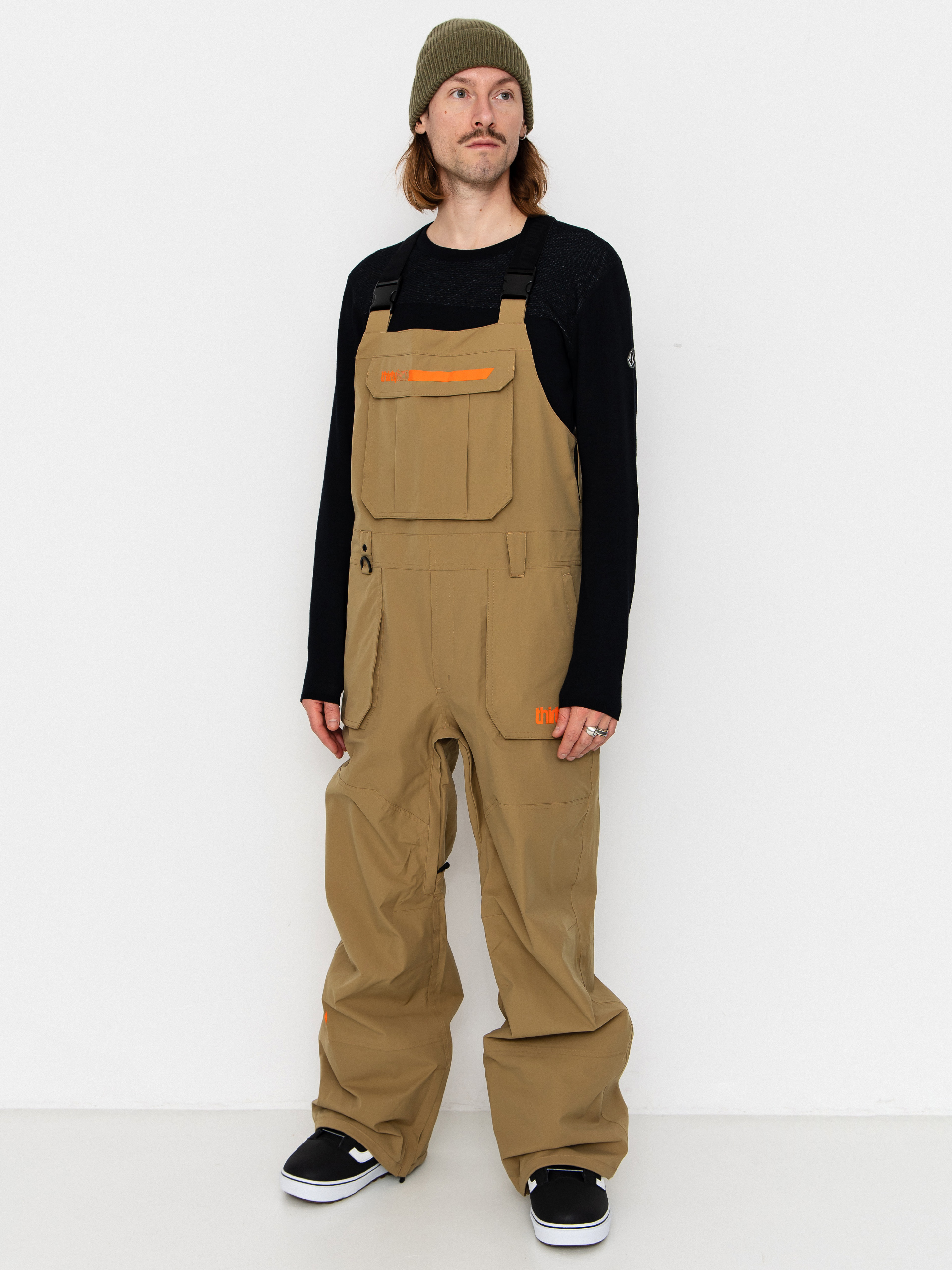 Сноубордичні штани ThirtyTwo Basement Bib (khaki)
