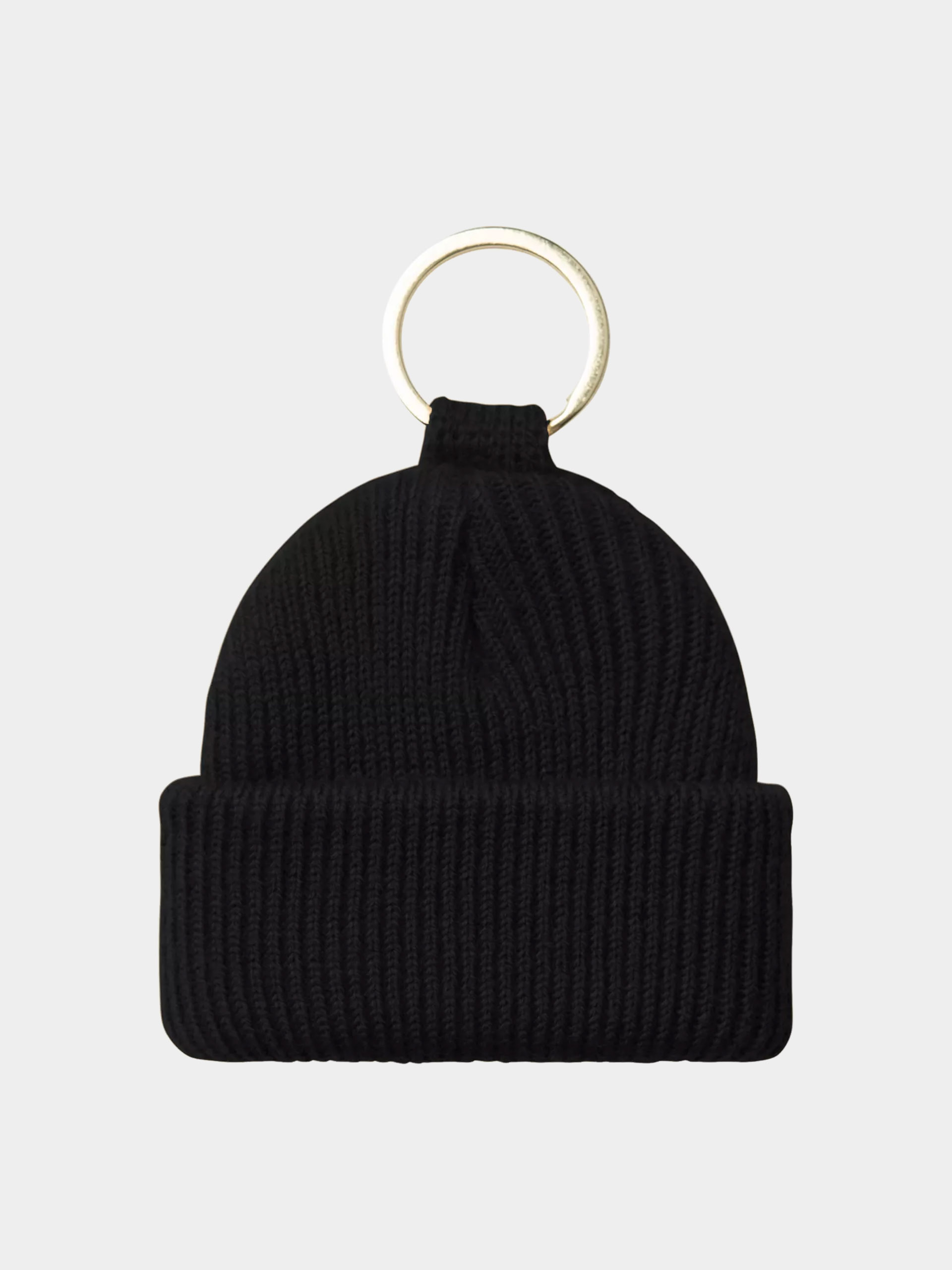 Брелок для ключів Carhartt WIP Mini Watch Hat Keychain (black)