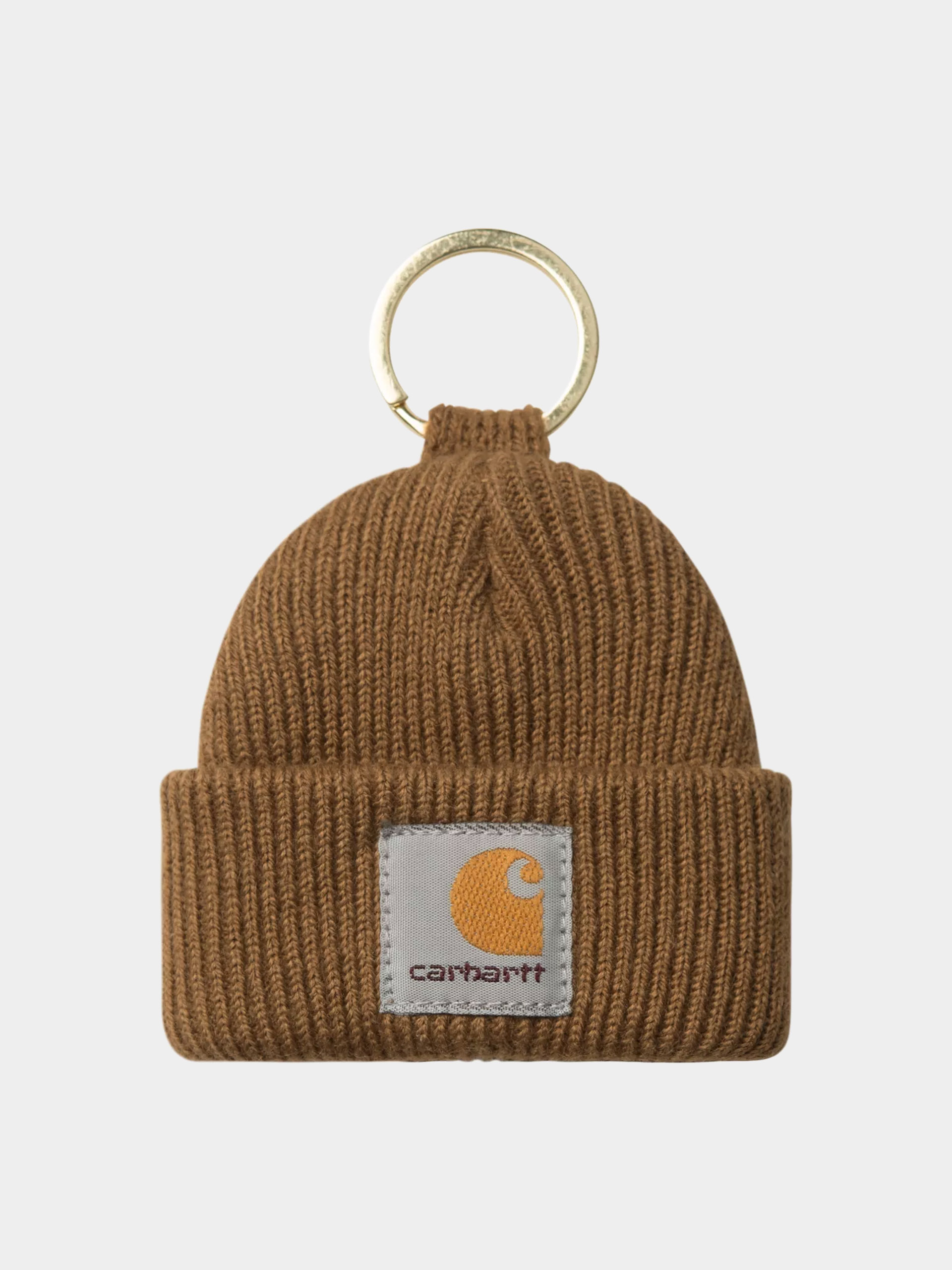 Брелок для ключів Carhartt WIP Mini Watch Hat Keychain (hamilton brown)