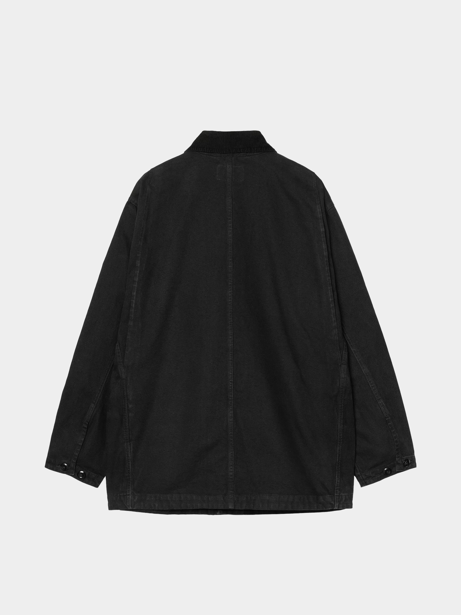 Куртка Carhartt WIP Prescott Coat - чорний (black/black)
