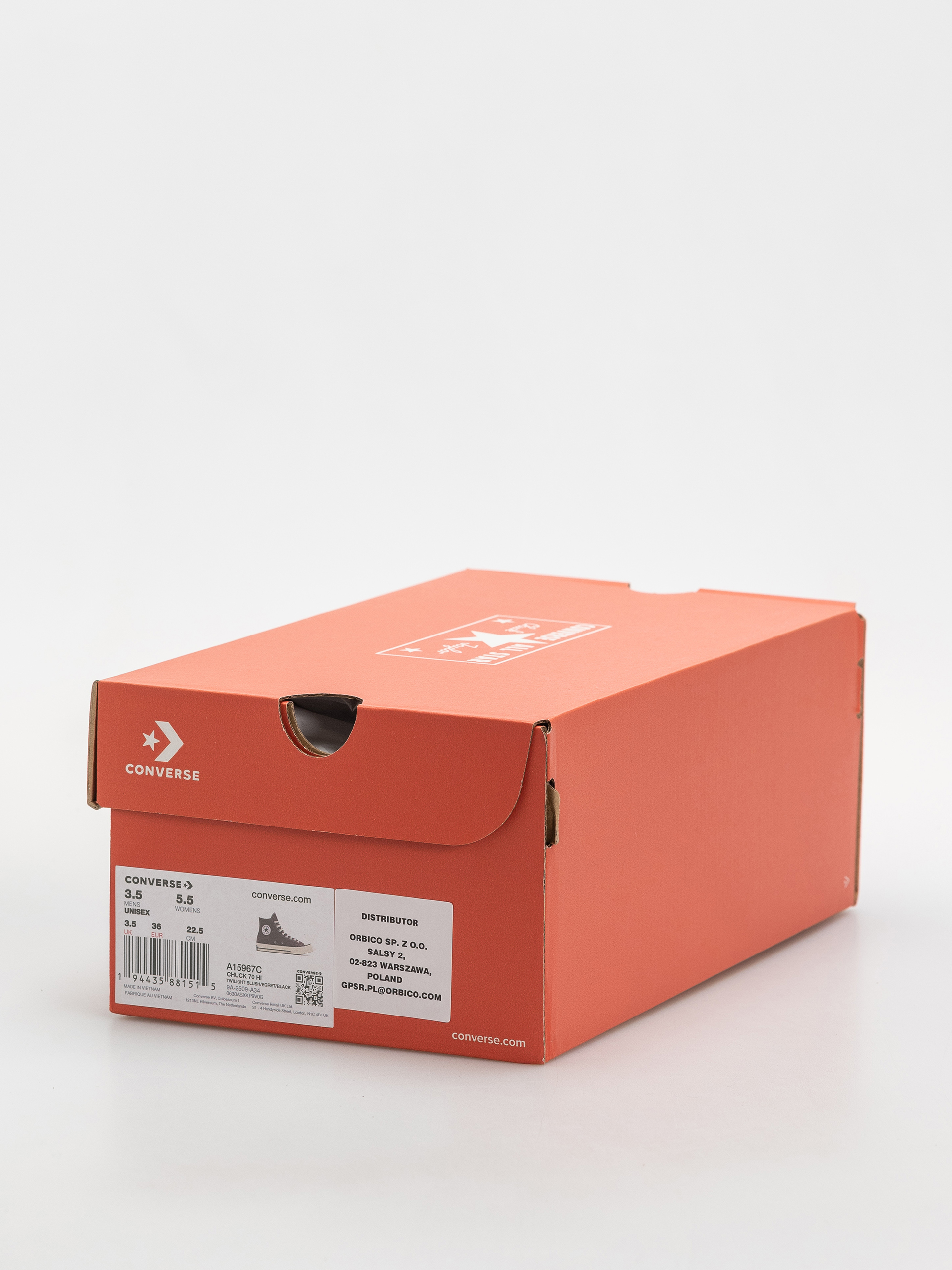 Кеди Converse Chuck 70 Hi (twilight blush/egret/black)