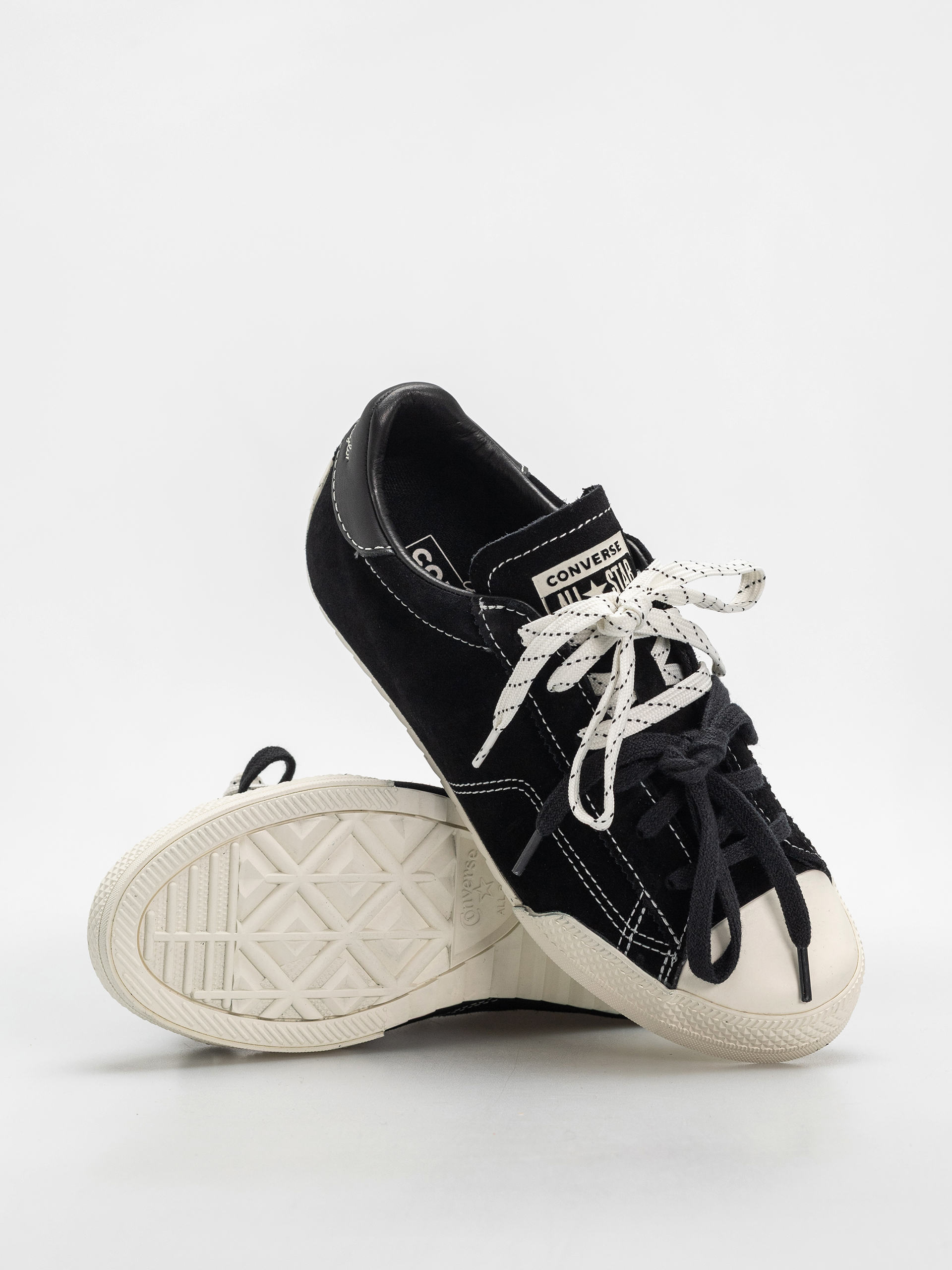 Кеди Converse Chuck Taylor Lo Ox - чорний (black/black/egret)