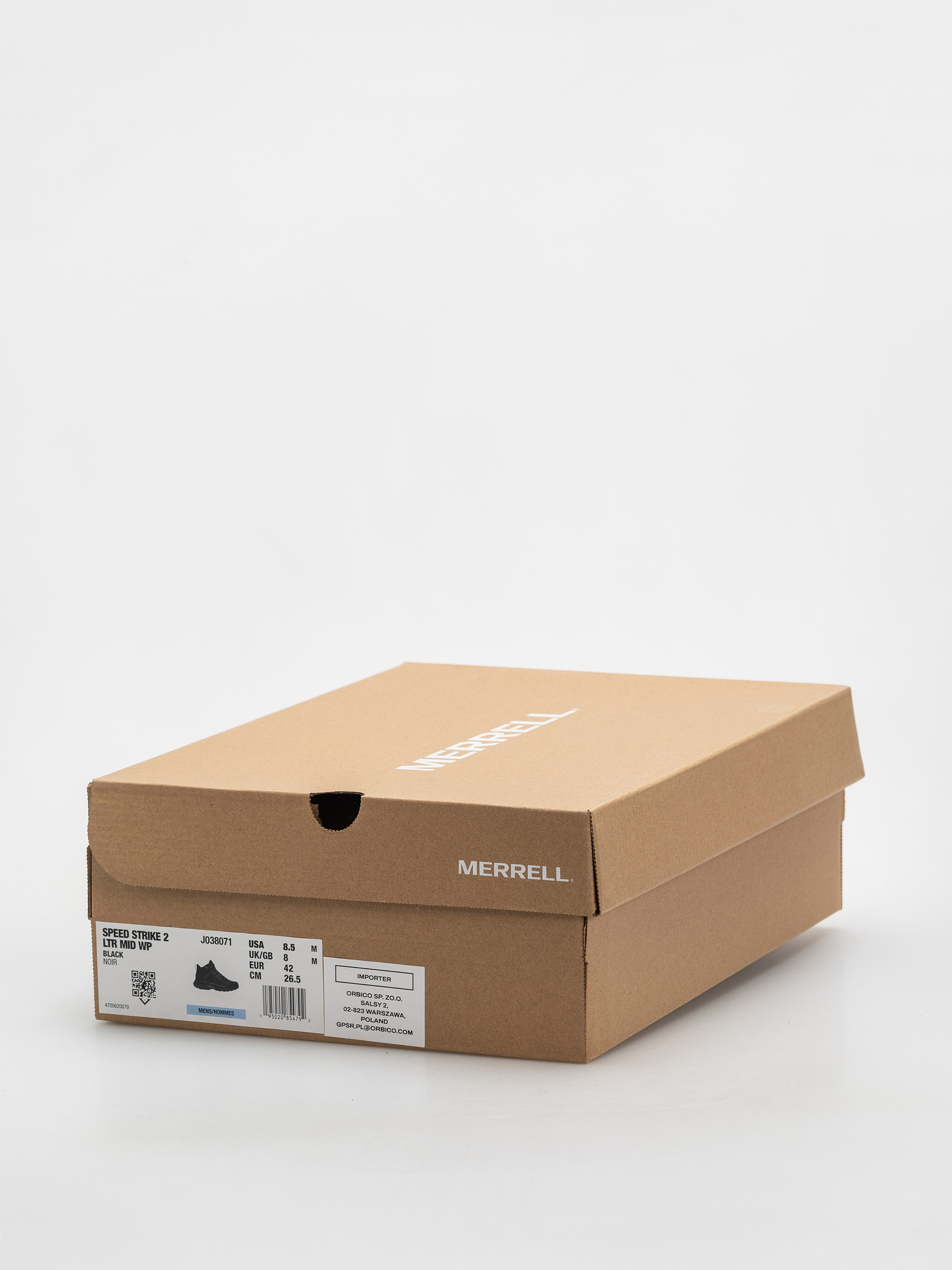 Взуття Merrell Speed Strike 2 Mid Ltr Wp (black)