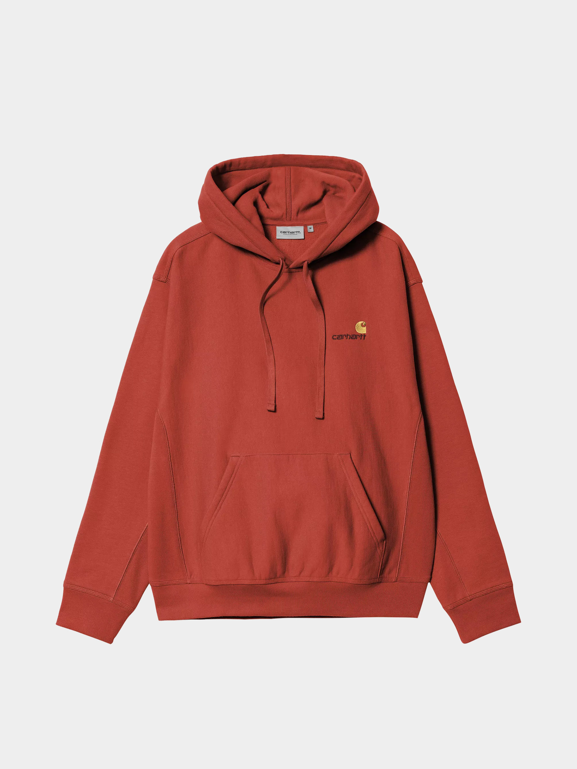 Худі Carhartt WIP American Script HD (oxide red)