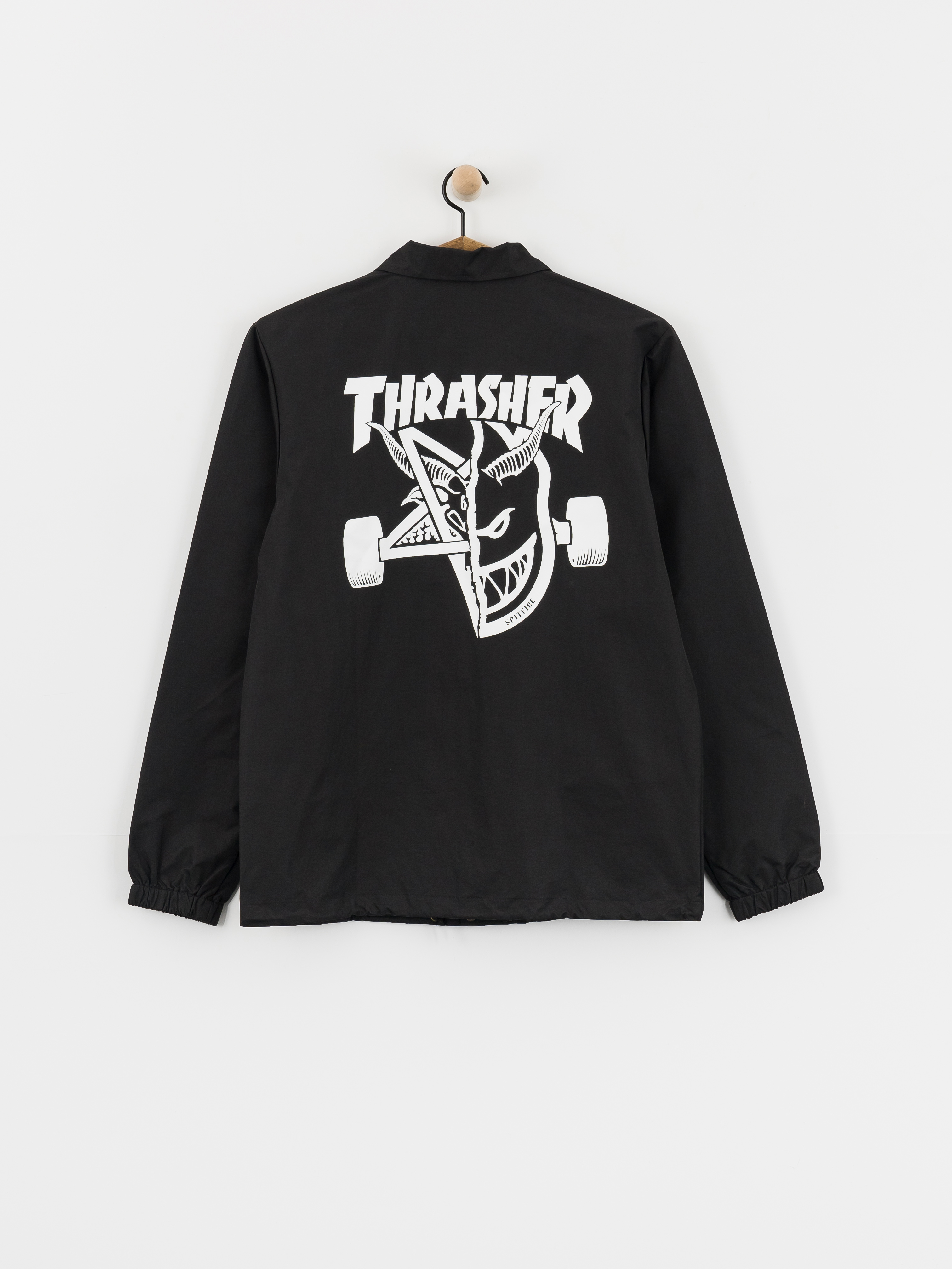 Куртка Thrasher x Spitfire Thrash & Burn (black)