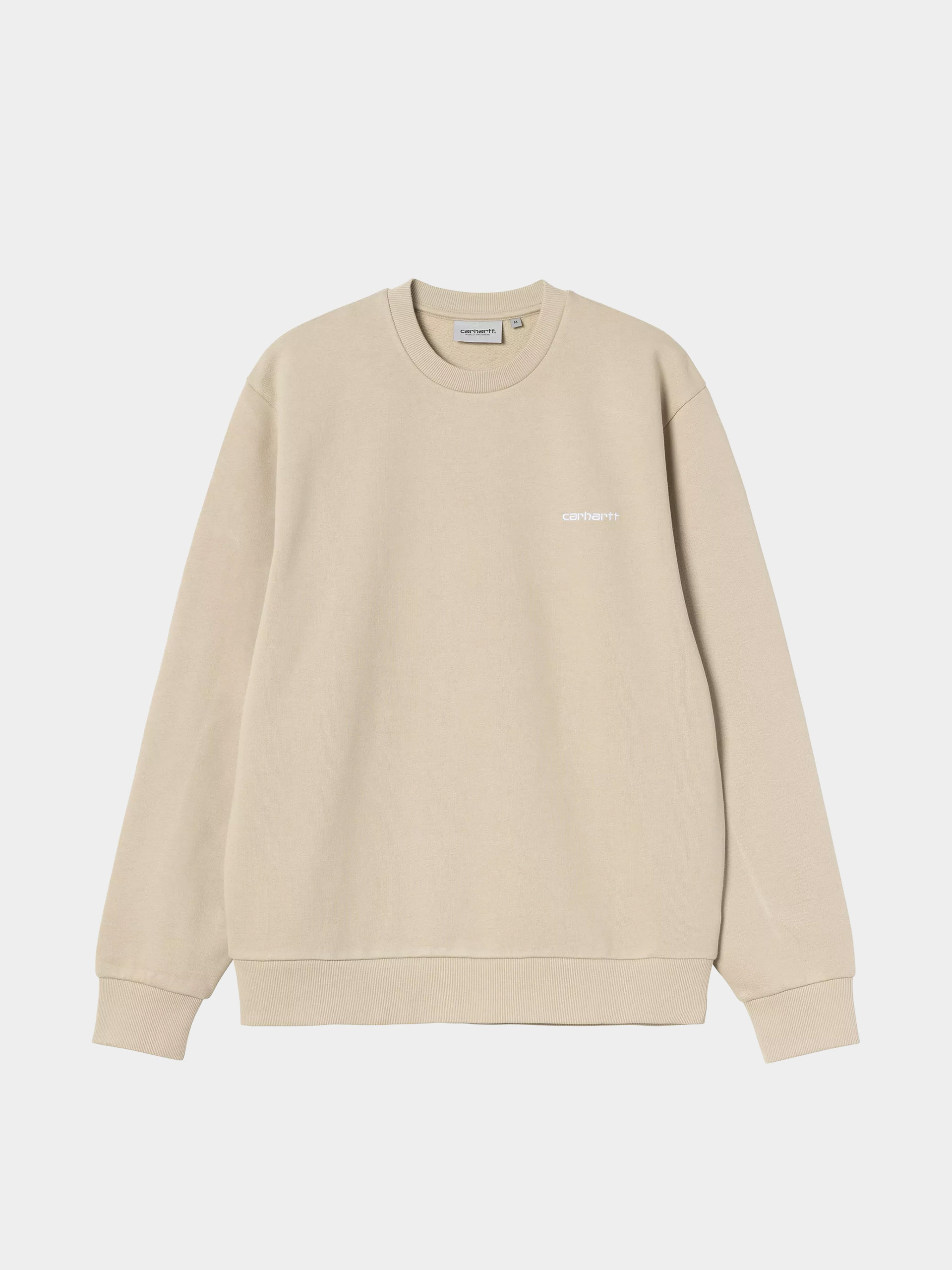 u0421u0432u0456u0442u0448u043eu0442 Carhartt WIP Script Embroidery (barchan/white)