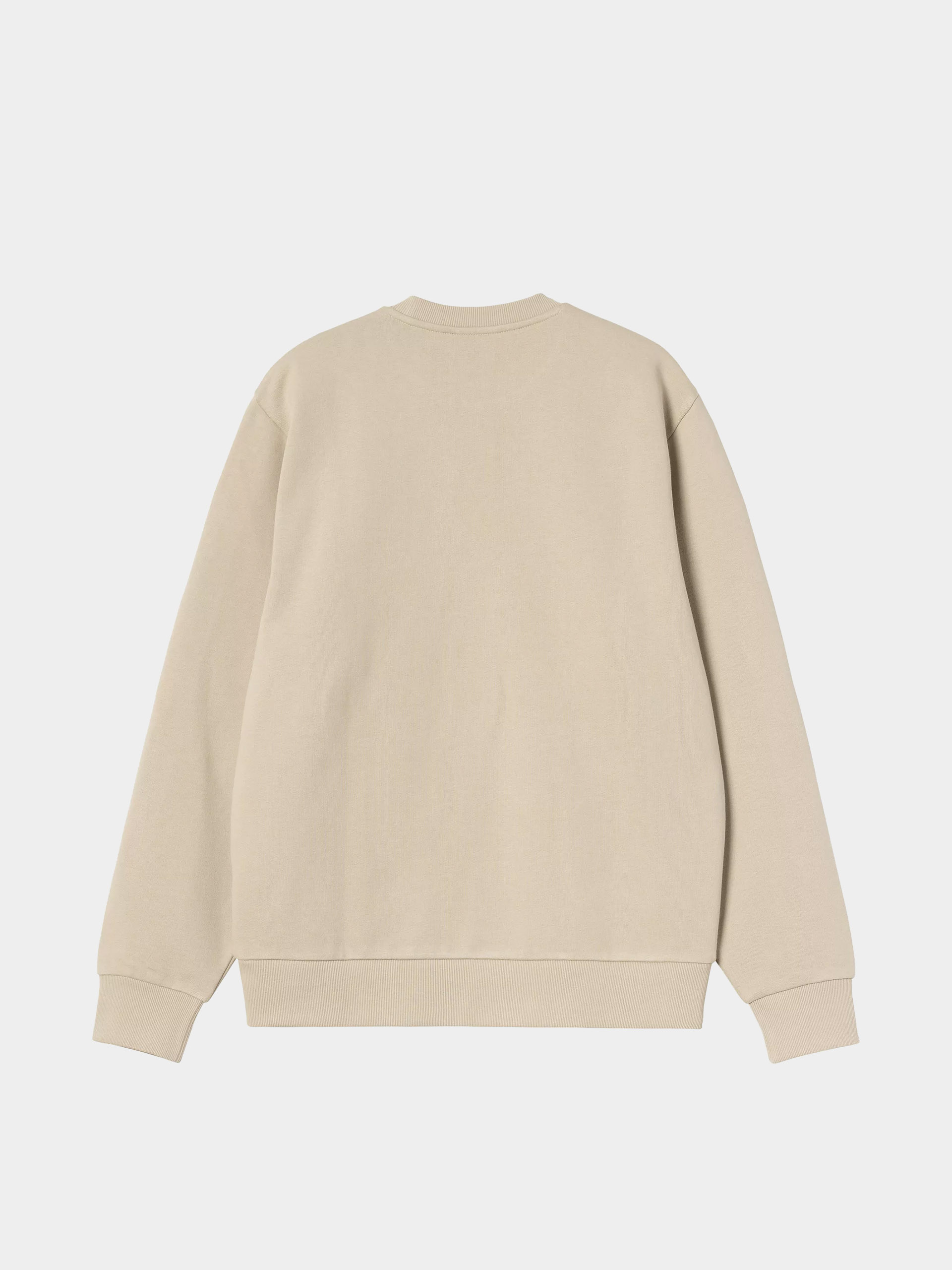 Світшот Carhartt WIP Script Embroidery (barchan/white)