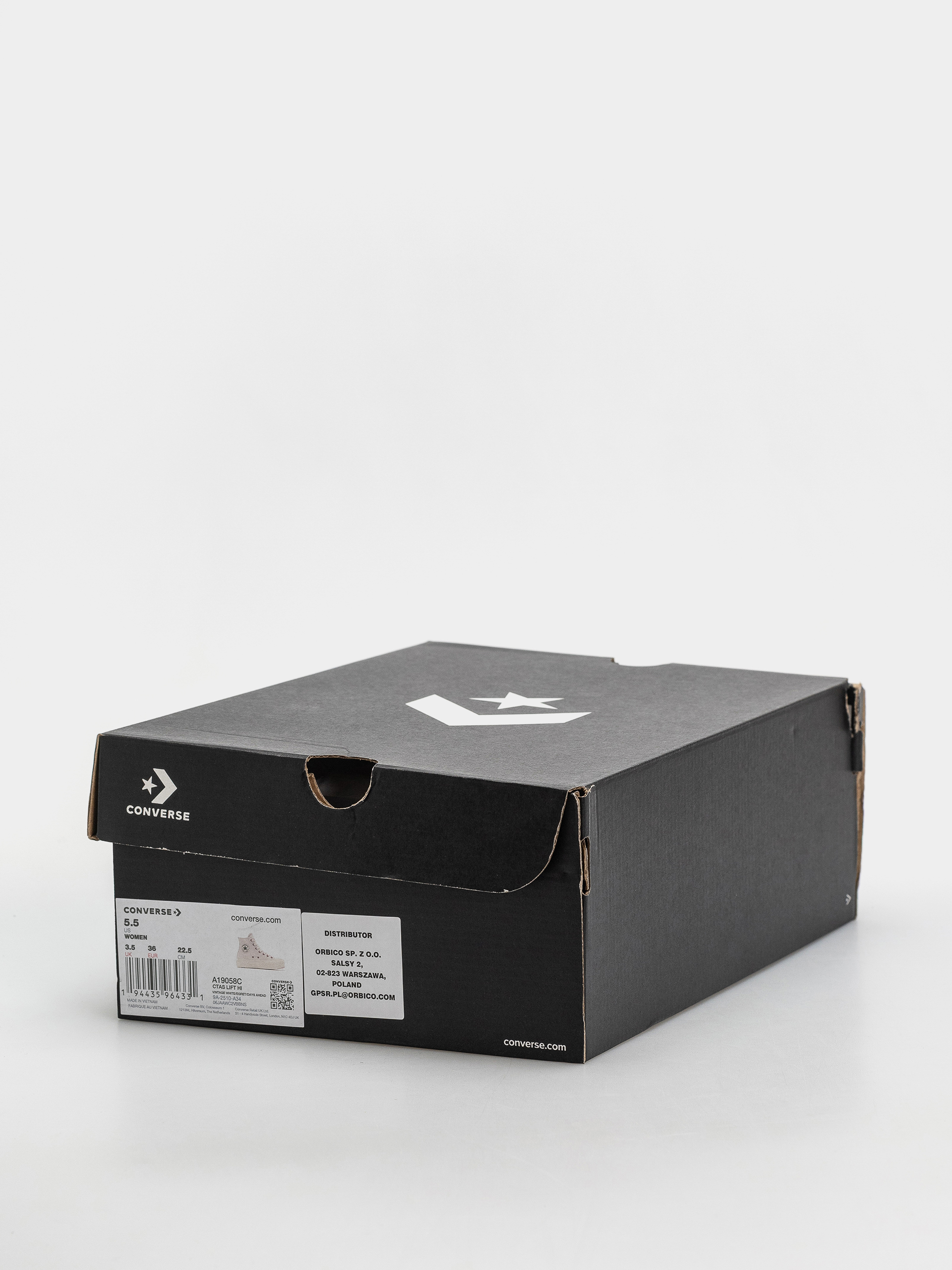 Кеди Converse Chuck Taylor All Star Lift Hi Wmn (vintage white/egret)