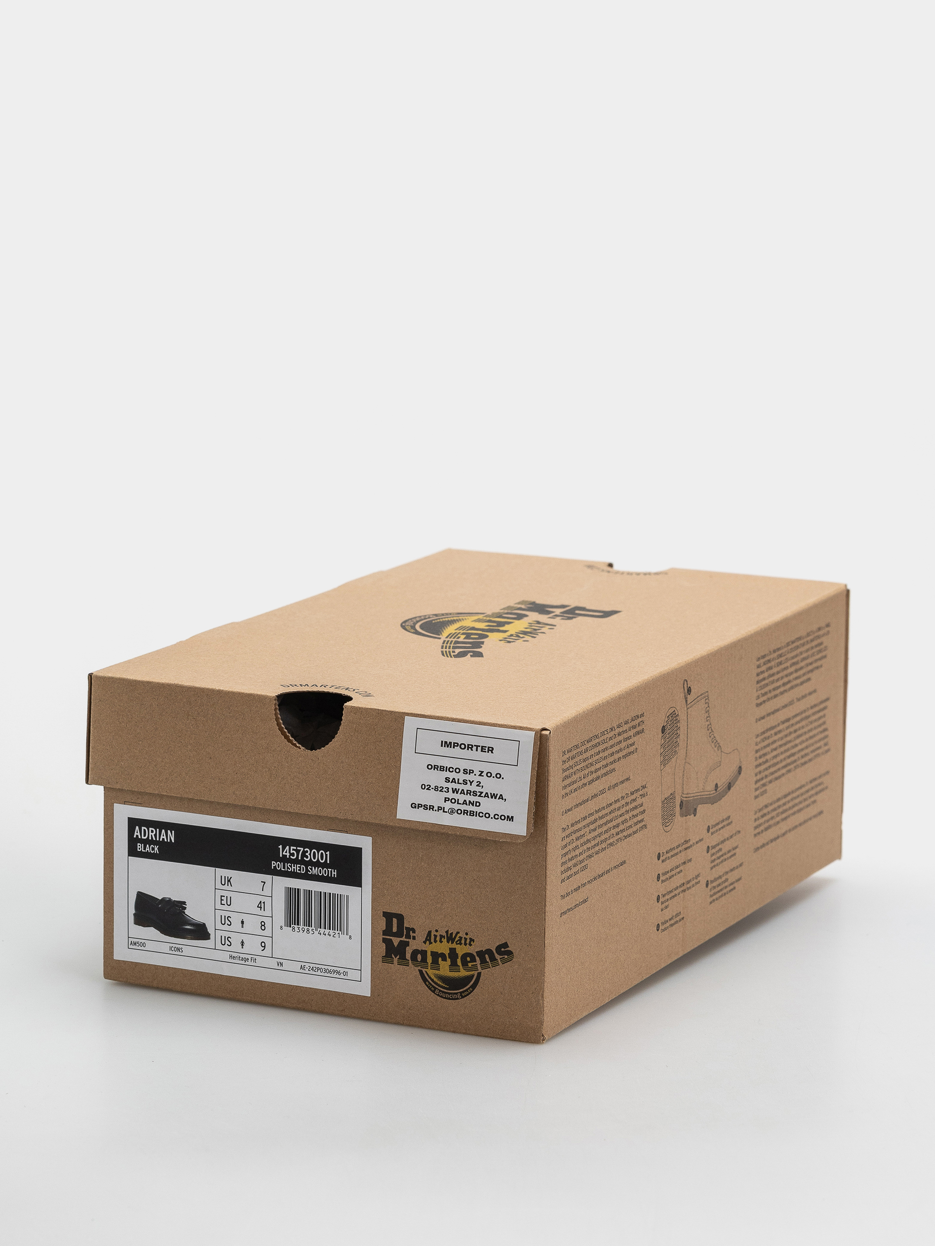 Взуття Dr. Martens Adrian Tassel Loafer (black smooth)