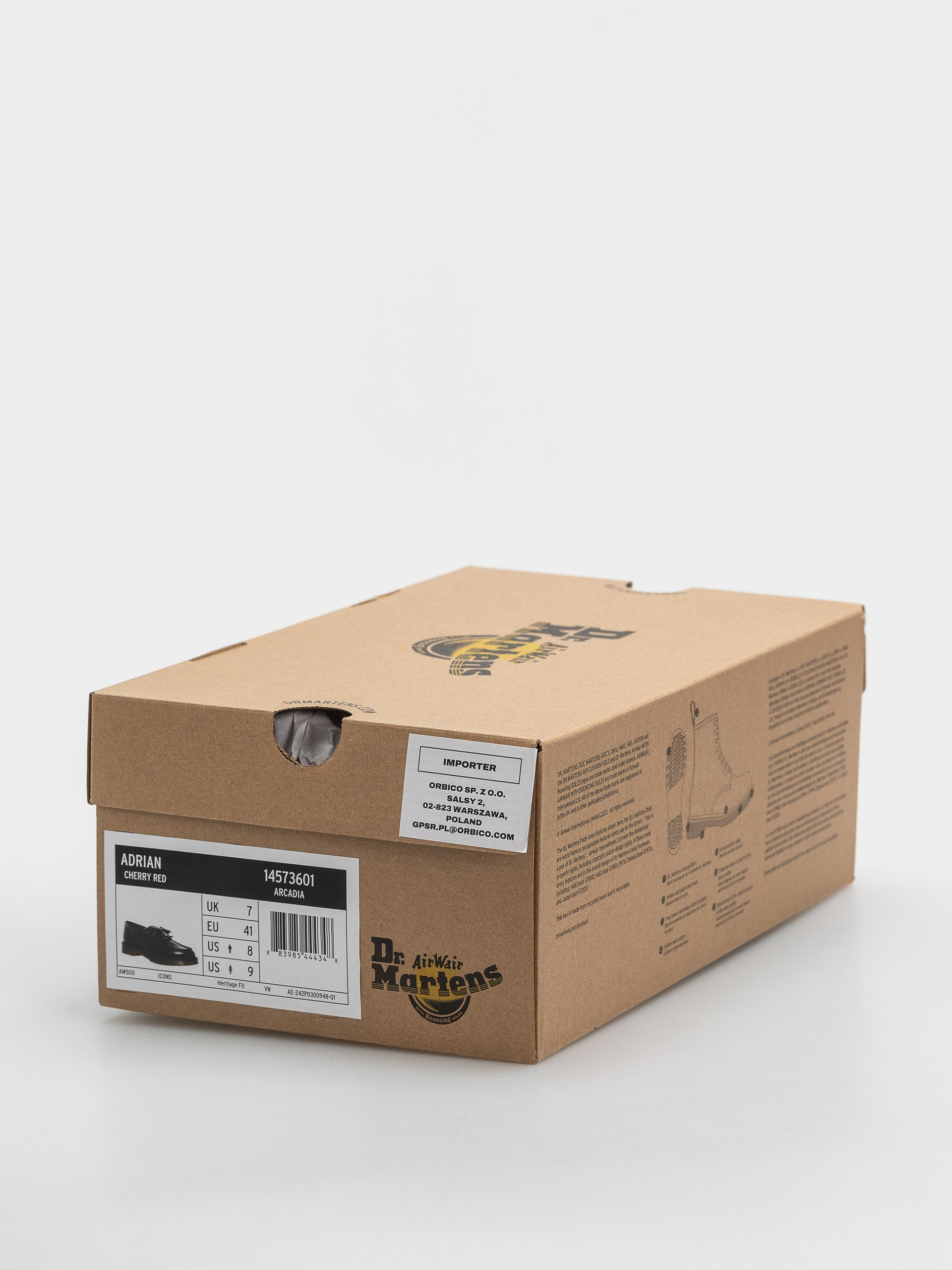 Взуття Dr. Martens Adrian Tassel Loafer (cherry red arcadia)