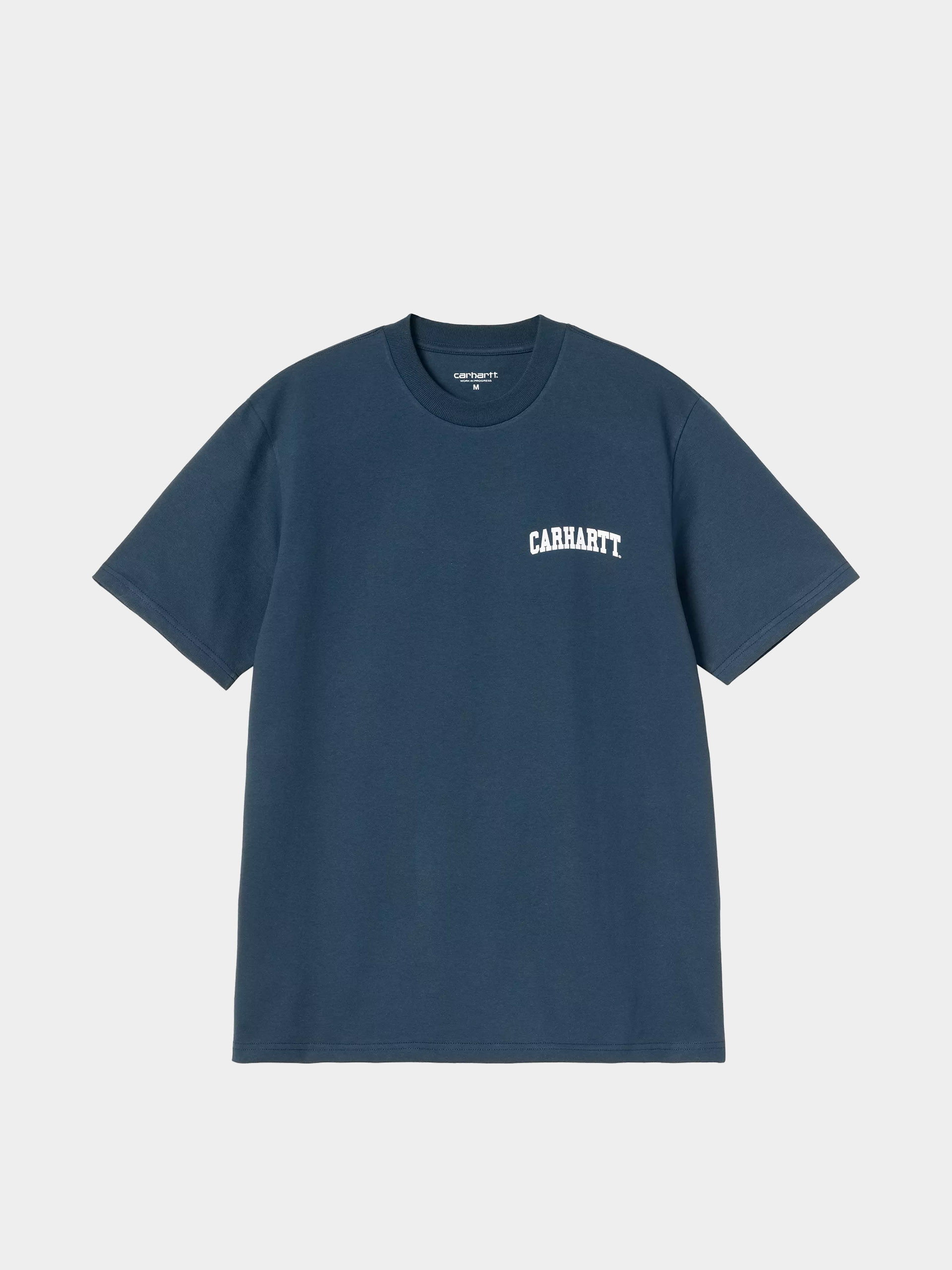 Футболка Carhartt WIP University Script (blue river/white)