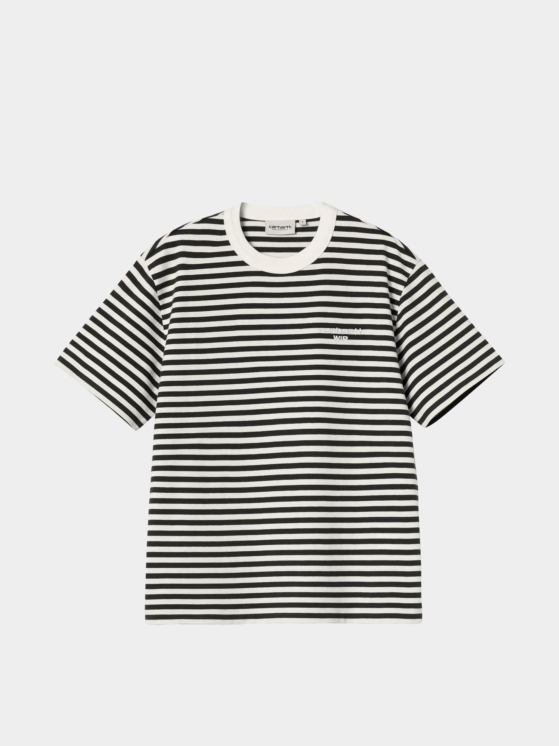 Футболка Carhartt WIP Ezra Wmn (ezra stripe/black/wax)