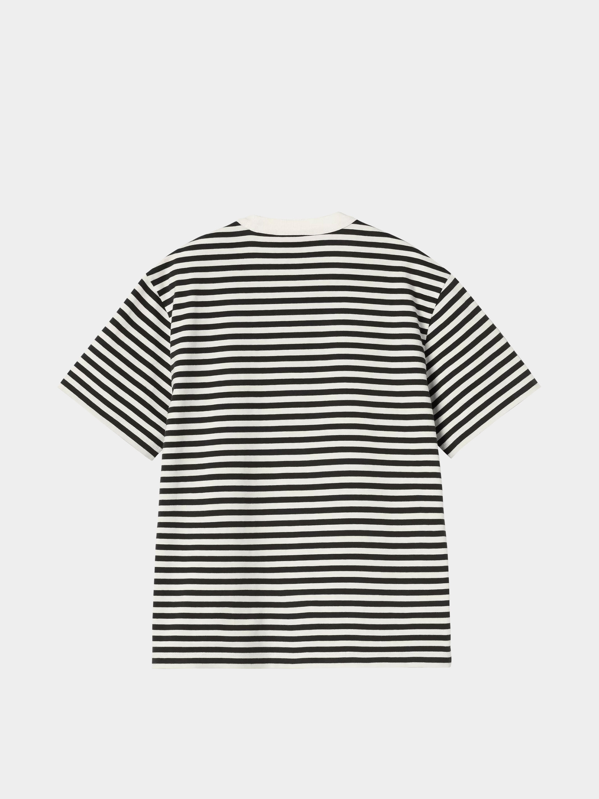 Футболка Carhartt WIP Ezra Wmn (ezra stripe/black/wax)