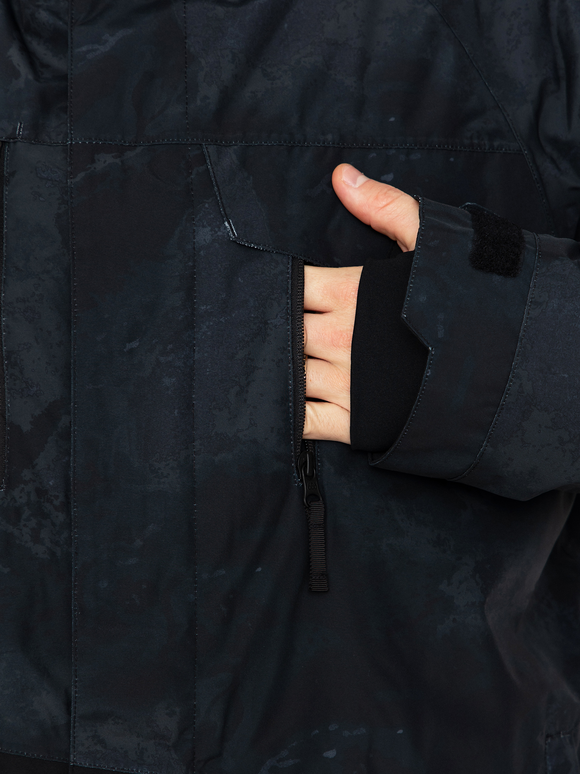 Чоловіча Сноубордична куртка 686 Geo Insulated (black hemisphere)