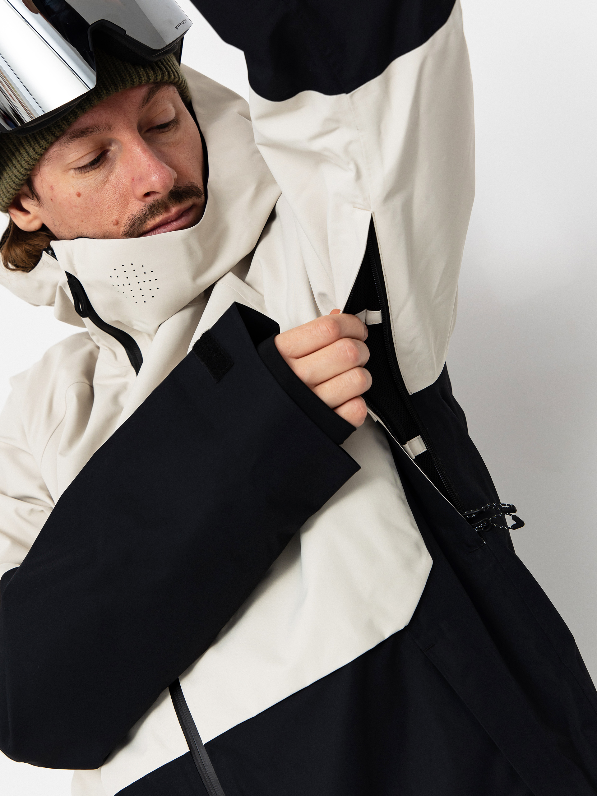 Чоловіча Сноубордична куртка 686 Hydra Thermagraph (limestone colorblock)