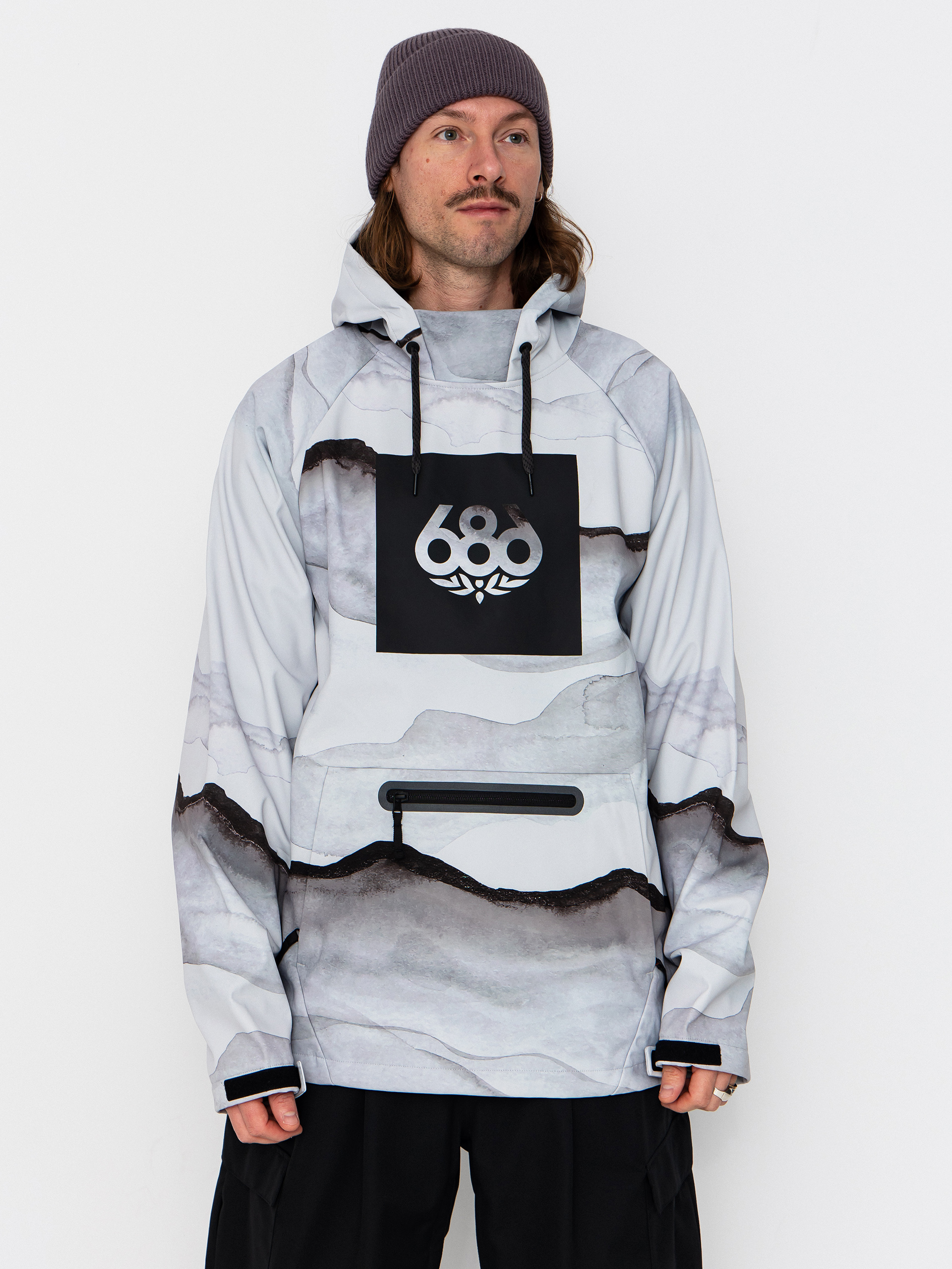 Термосвітшот 686 Waterproof HD (smoke mountain print)