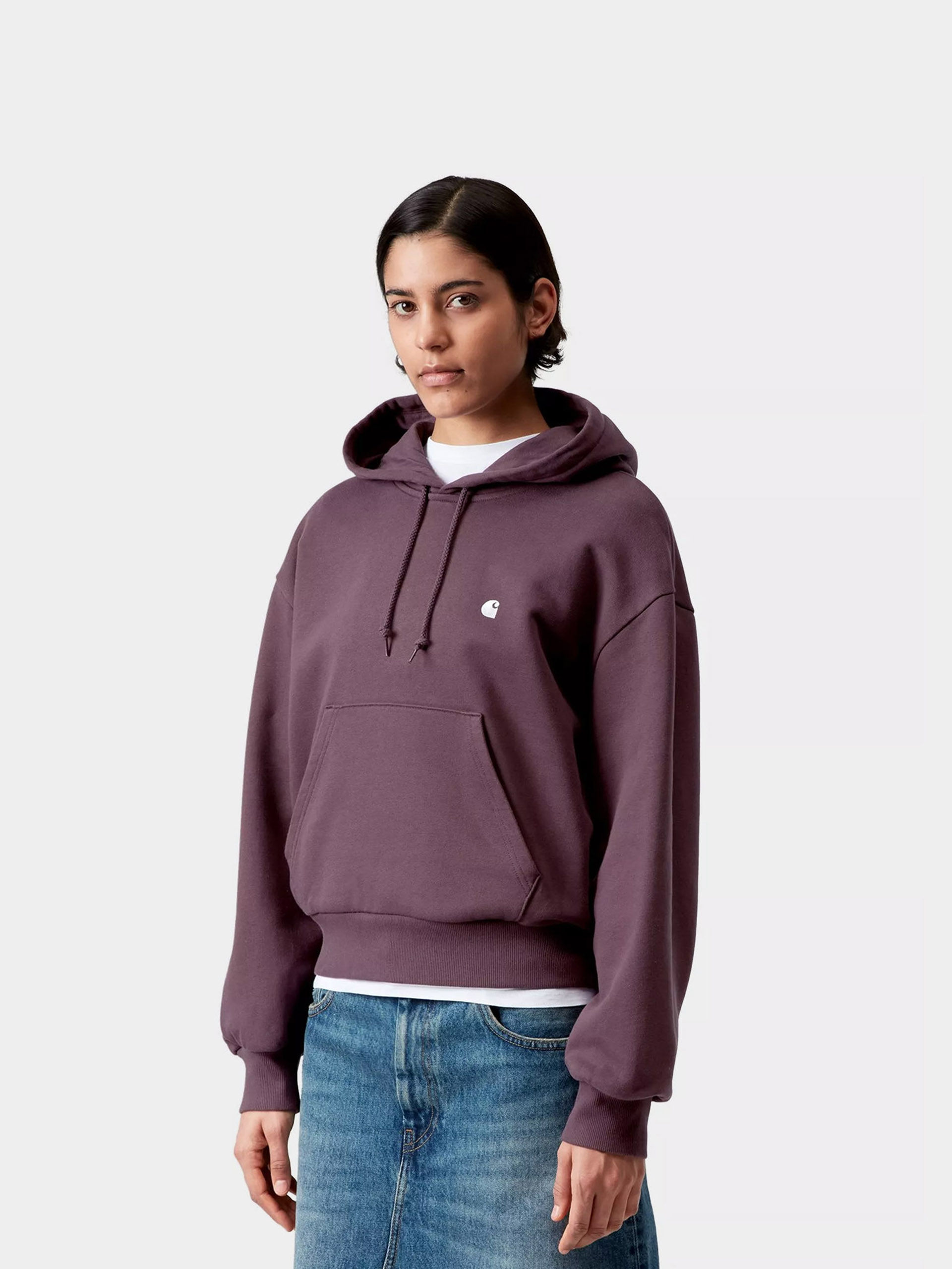 Худі Carhartt WIP Casey HD Wmn (cozy purple/silver)