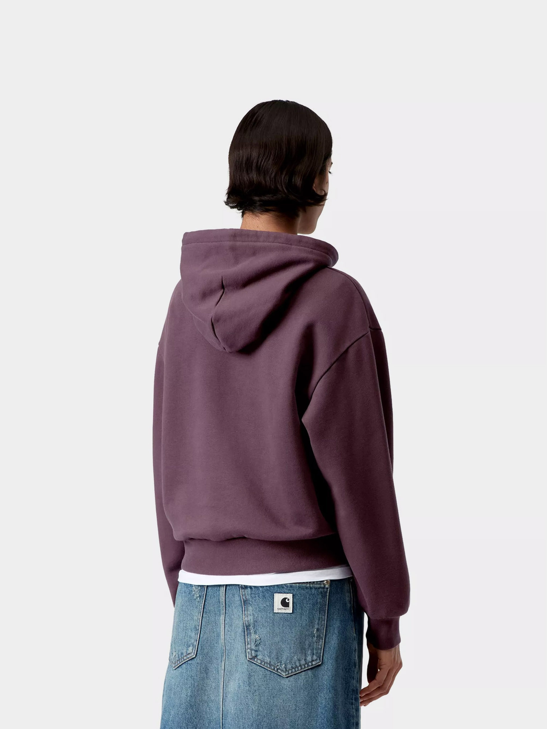 Худі Carhartt WIP Casey HD Wmn (cozy purple/silver)
