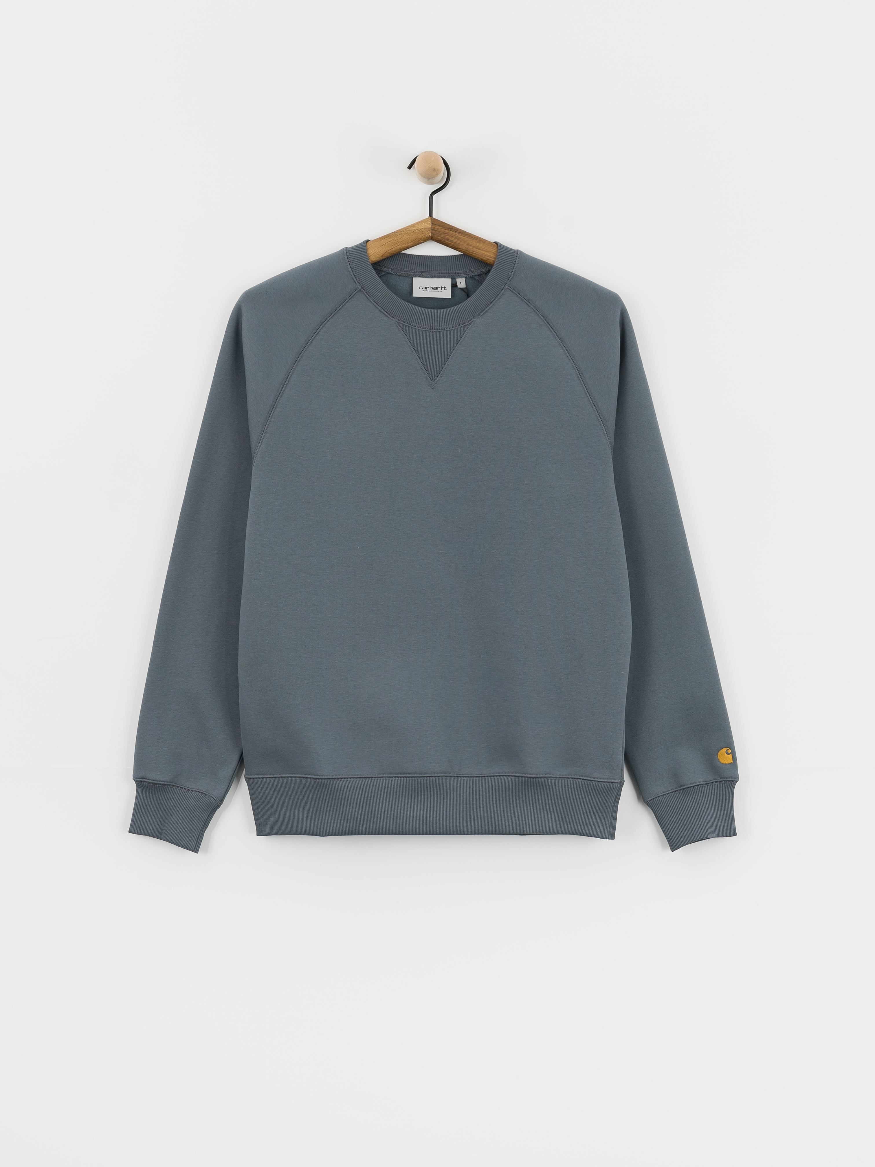 Світшот Carhartt WIP Chase (cozy blue/gold)