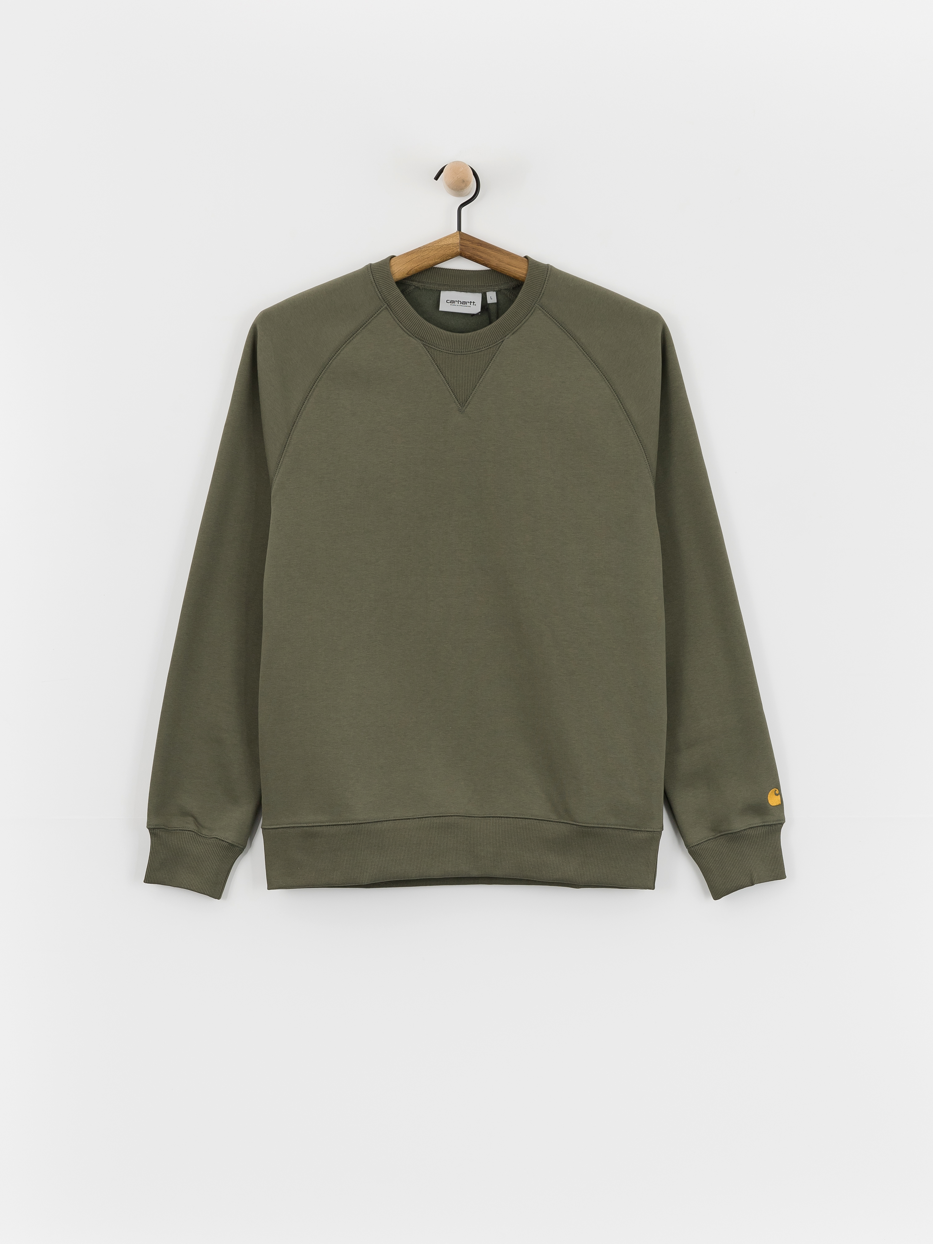 u0421u0432u0456u0442u0448u043eu0442 Carhartt WIP Chase (leaf/gold)