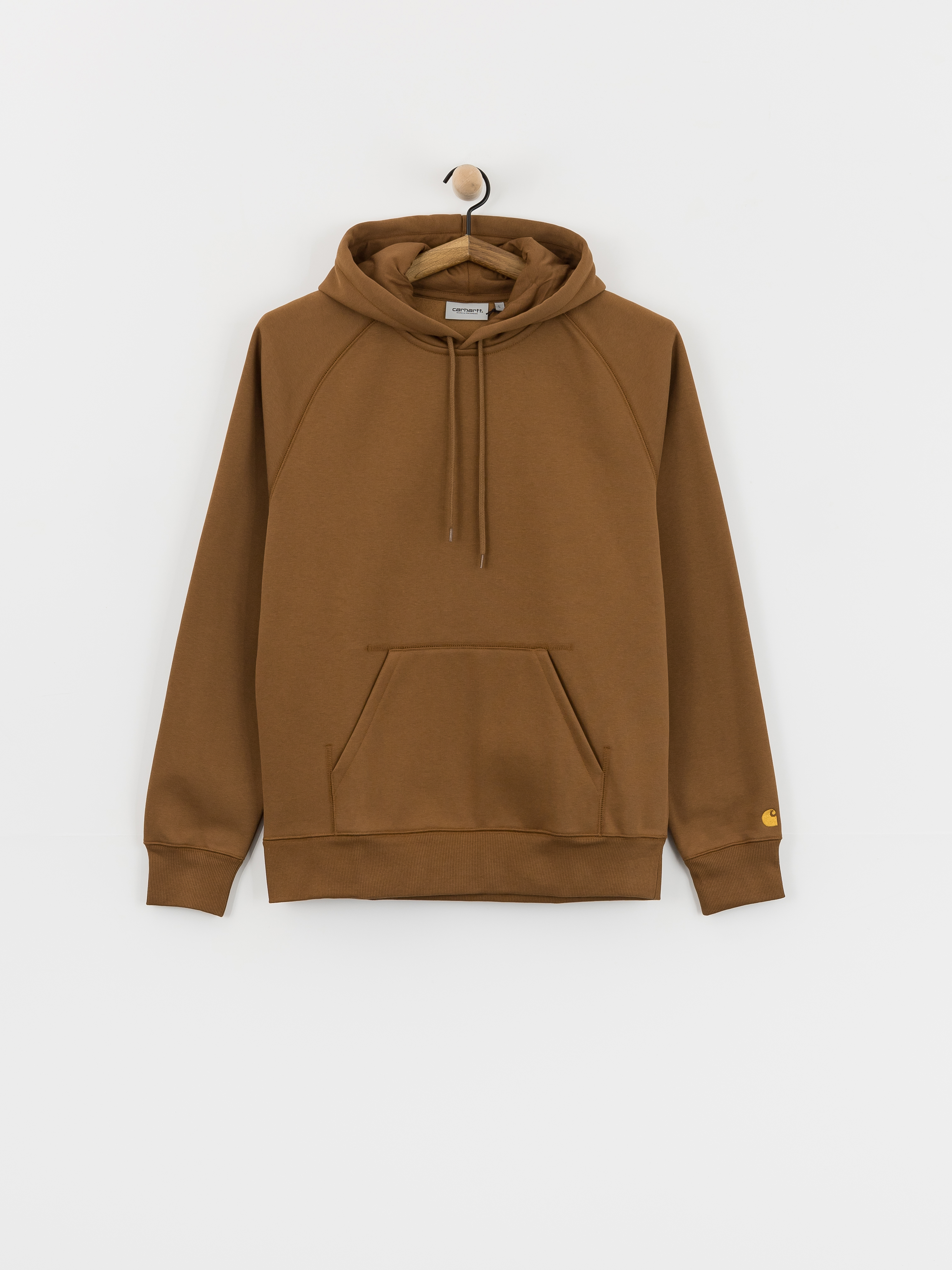 Худі Carhartt WIP Chase HD (hamilton brown/gold)