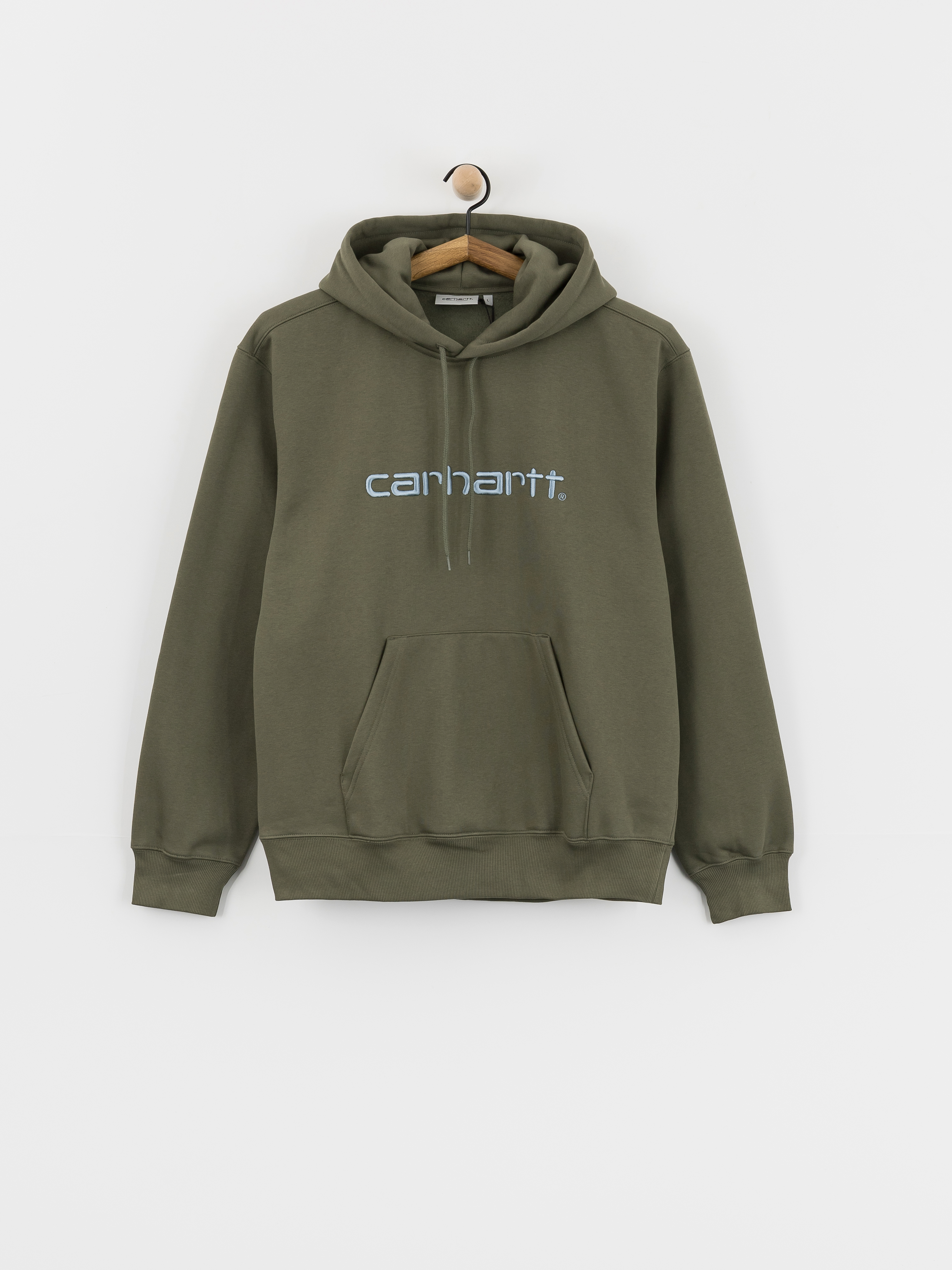 Худі Carhartt WIP Carhartt HD (leaf/tourmaline)