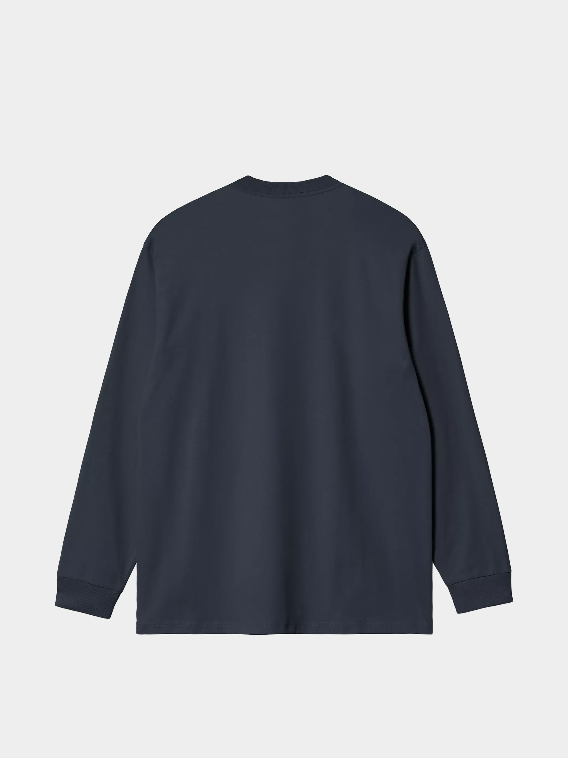 Лонгслів Carhartt WIP American Script (deep night)