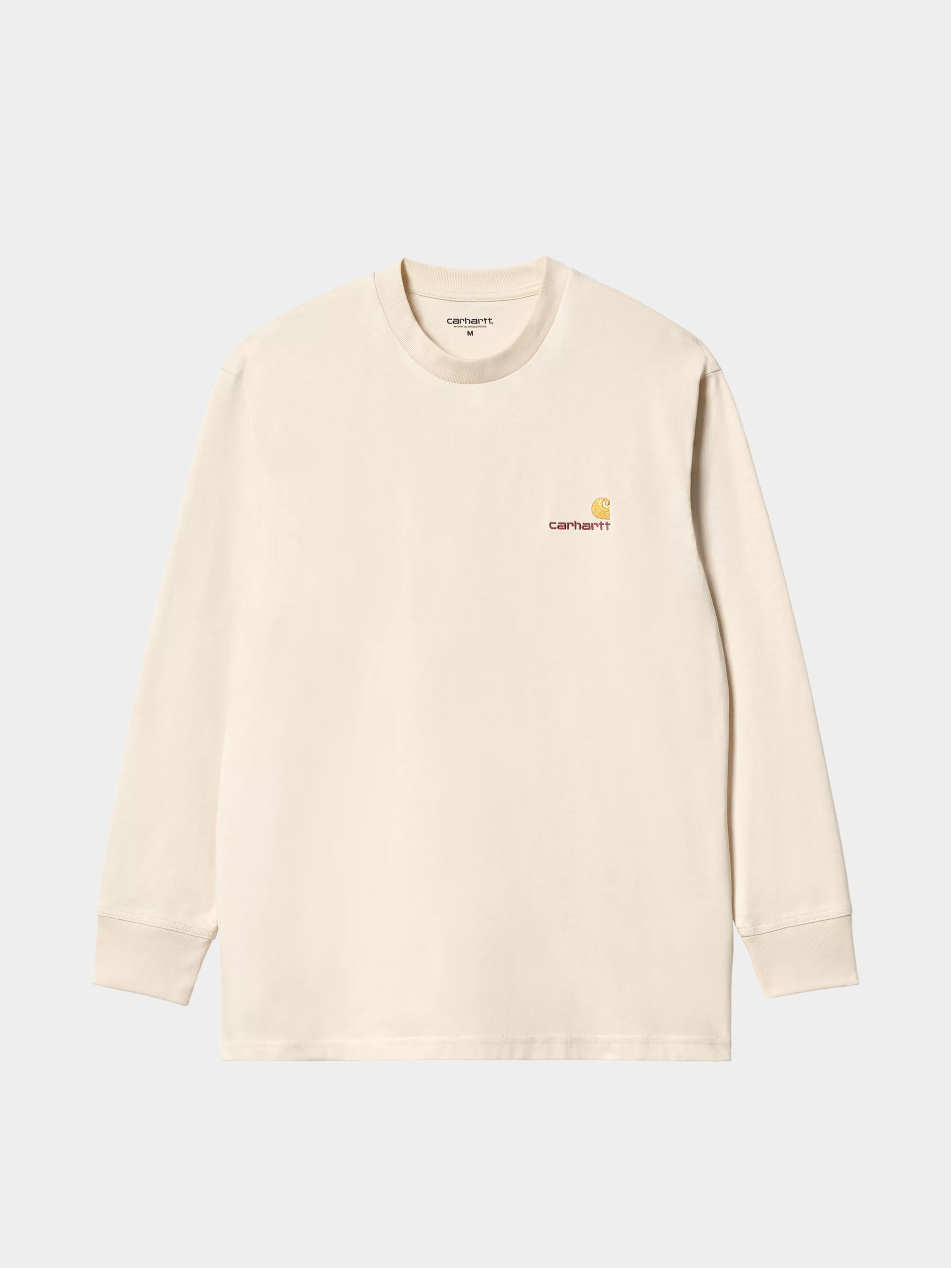 Лонгслів Carhartt WIP American Script (natural)