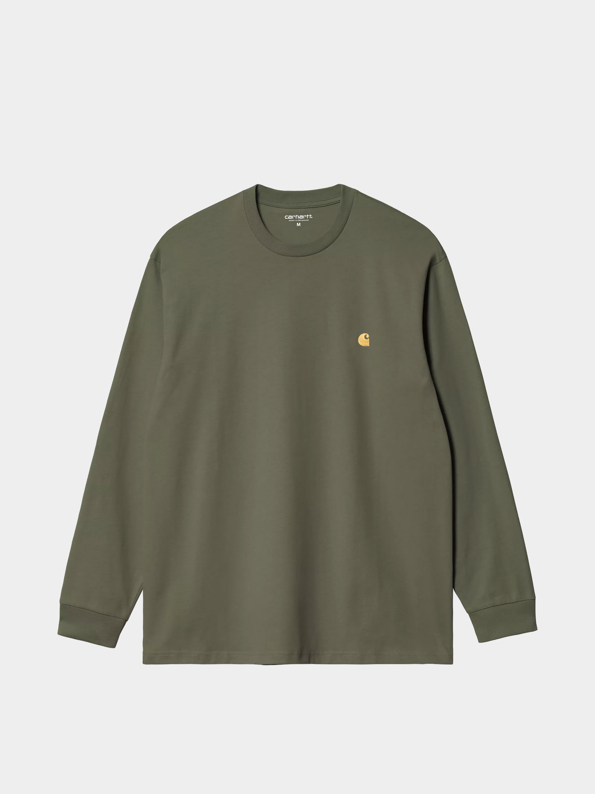 Лонгслів Carhartt WIP Chase (leaf/gold)