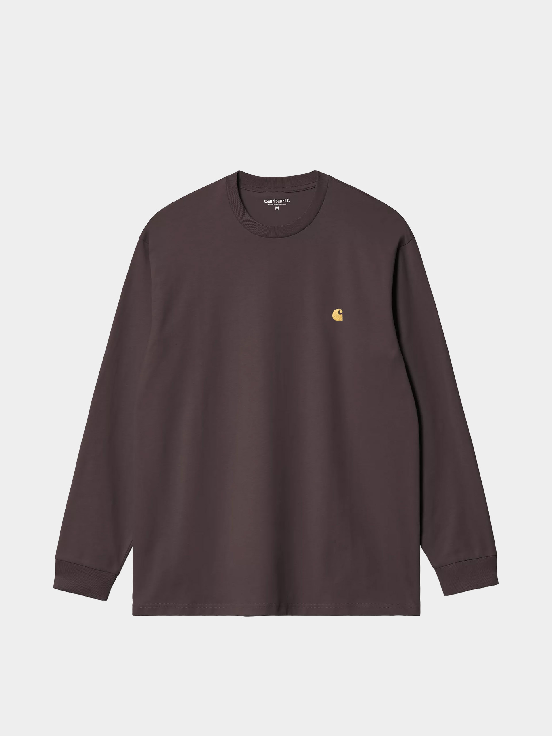 Лонгслів Carhartt WIP Chase (shale/gold)