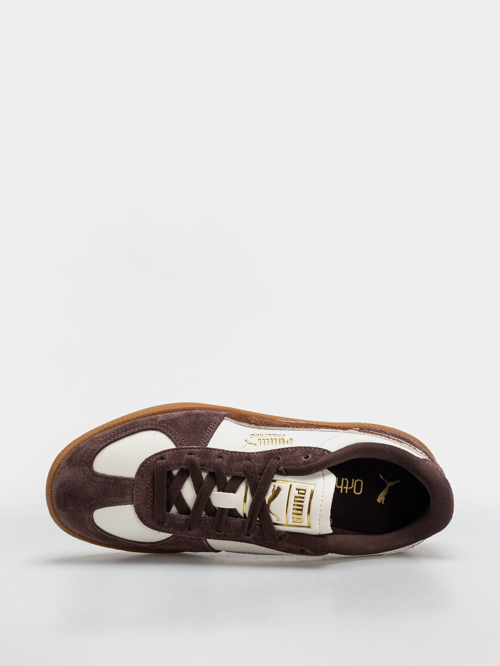 Взуття Puma Palermo Cow Wmn (warm white/chocolate brown/gum)