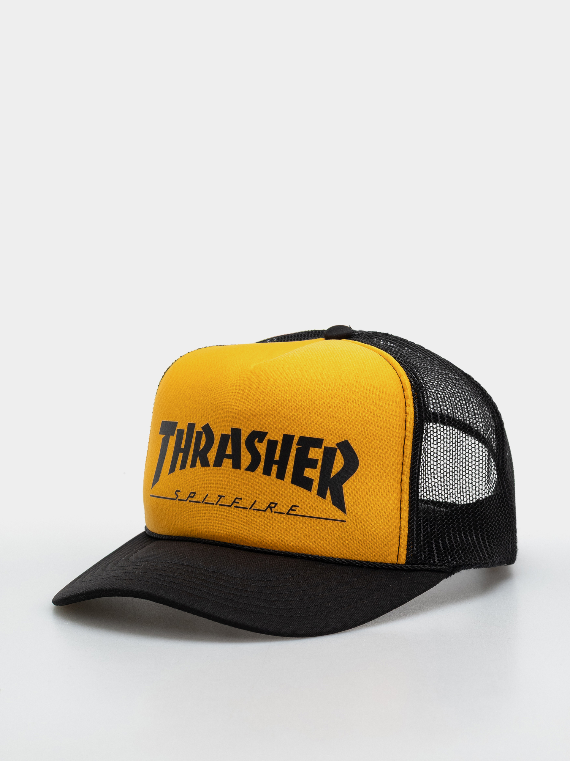 Кепка Thrasher x Spitfire (black/gold/black)