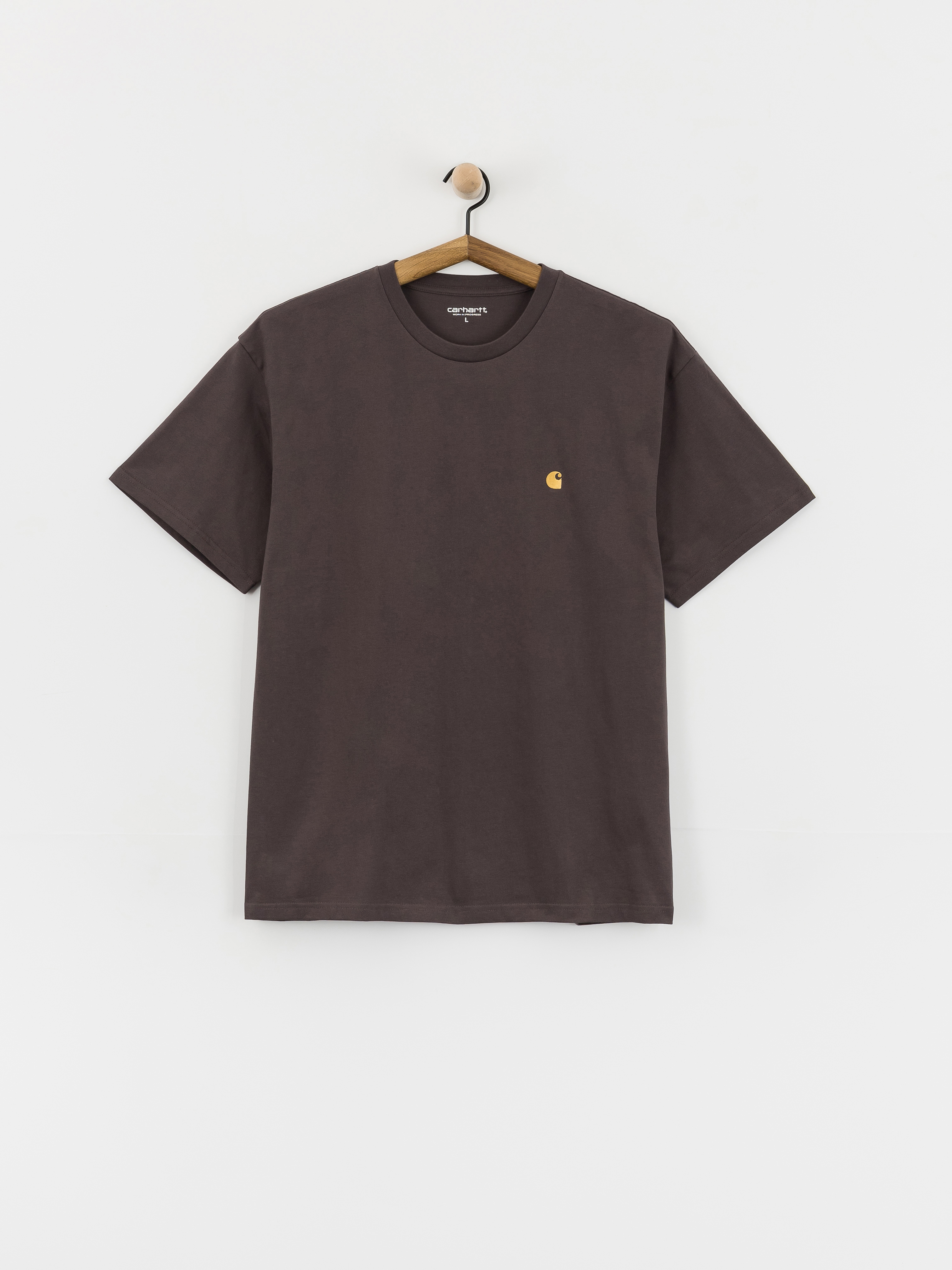 Футболка Carhartt WIP Chase (shale/gold)