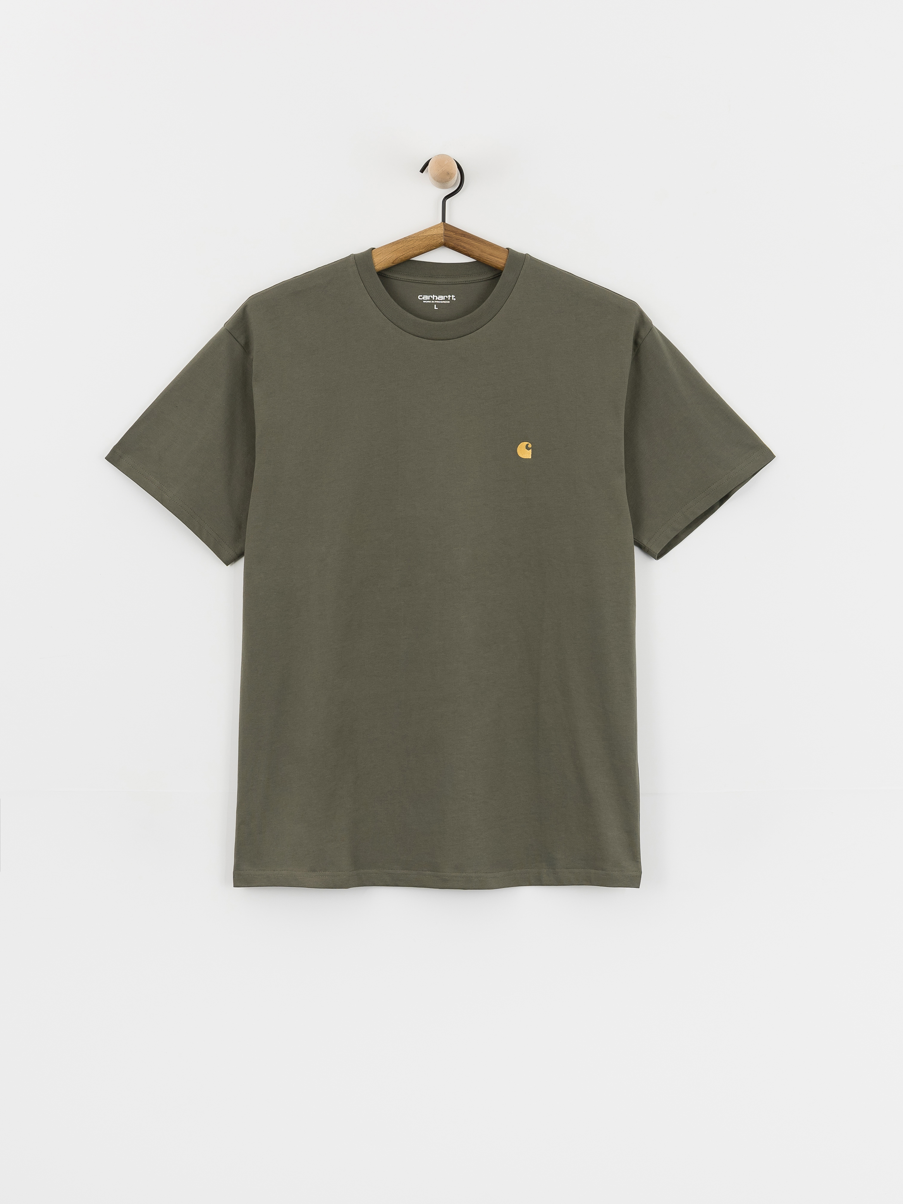 Футболка Carhartt WIP Chase (leaf/gold)
