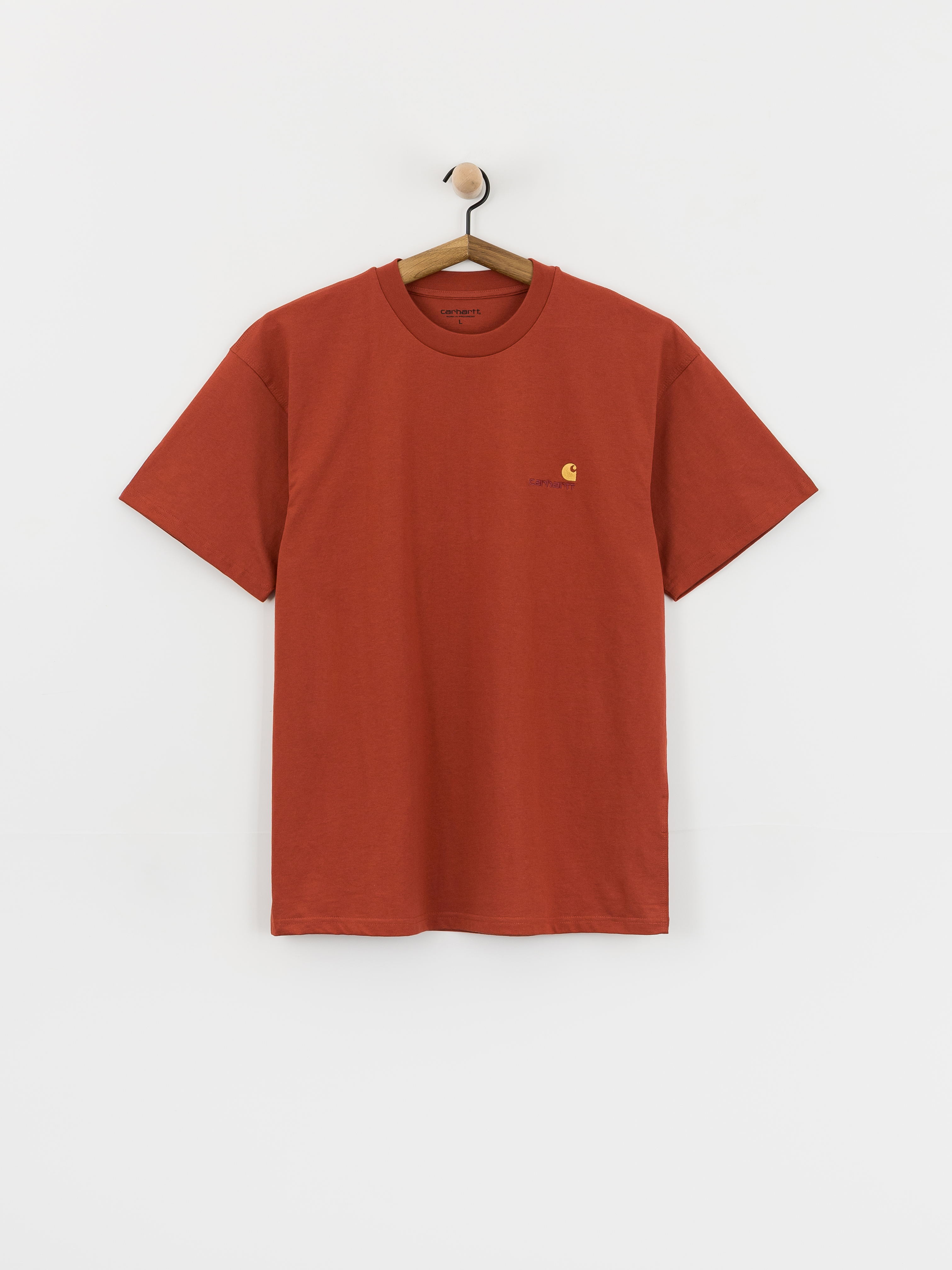 u0424u0443u0442u0431u043eu043bu043au0430 Carhartt WIP American Script (oxide red)