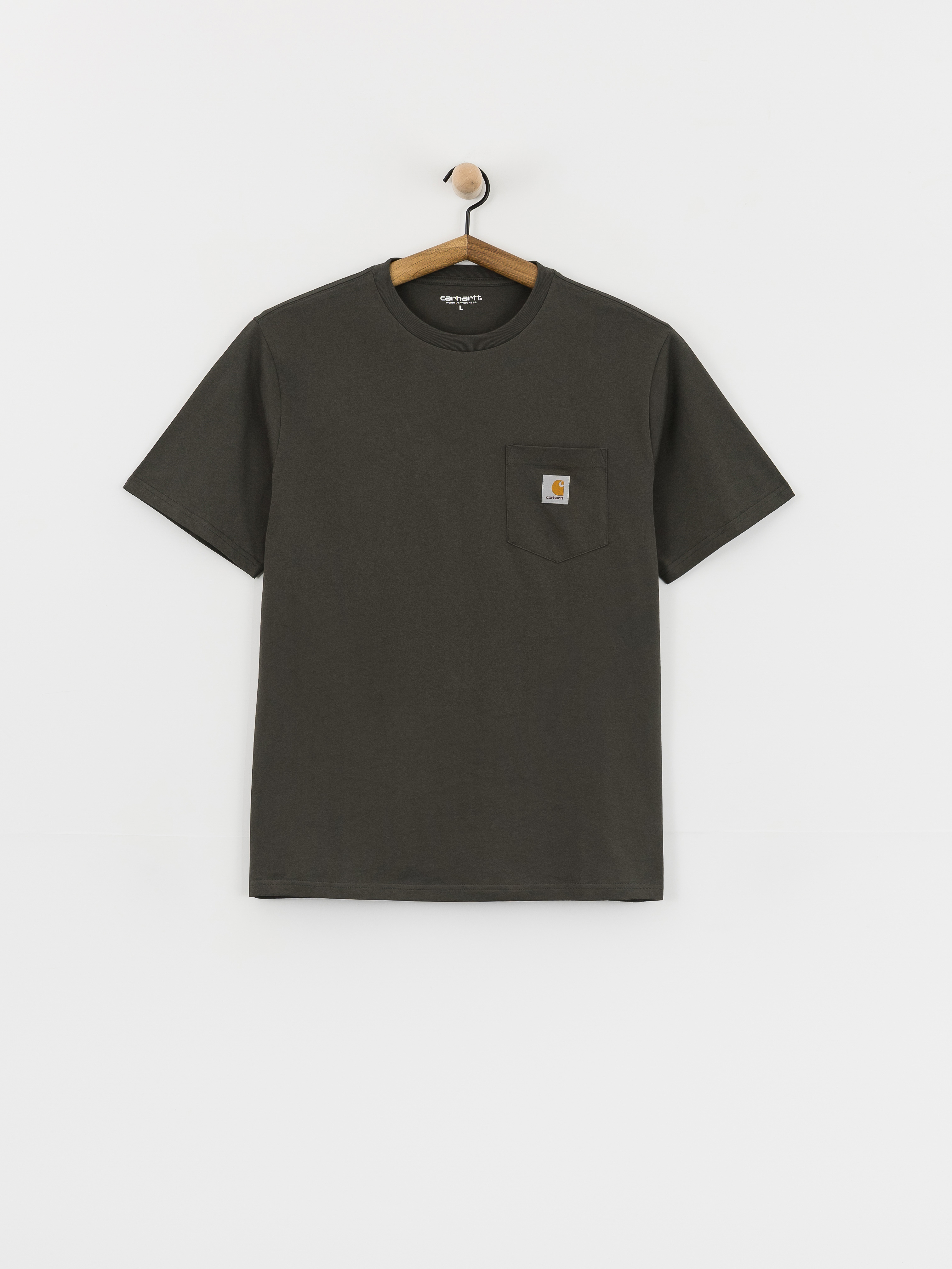 Футболка Carhartt WIP Pocket (oxide green)