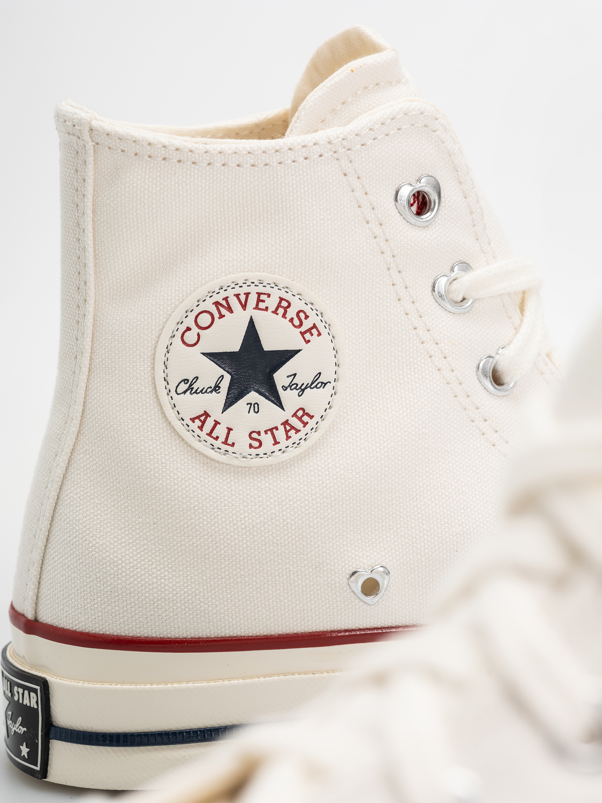 Кеди Converse Chuck 70 Hi (vintage white/egret)